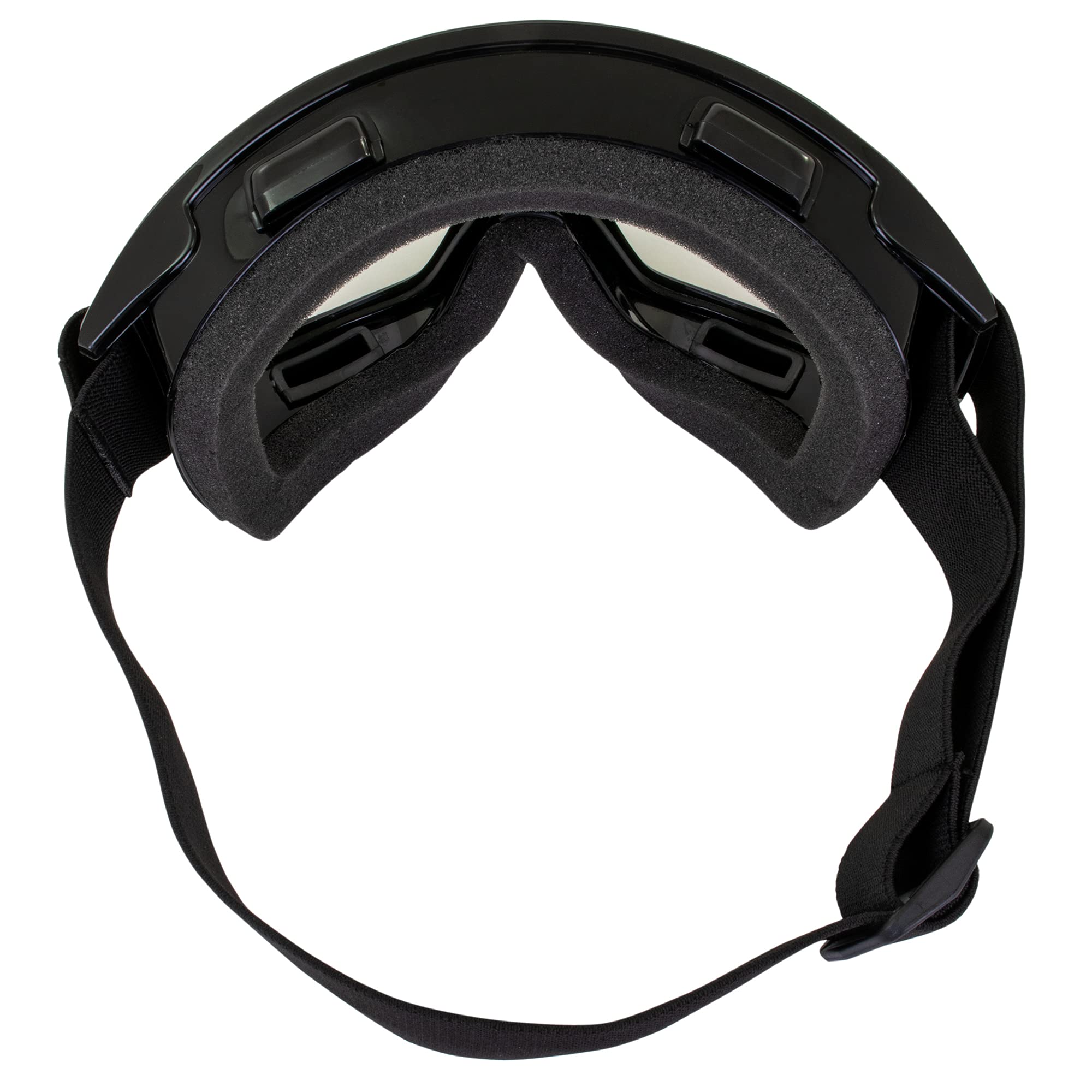 Global Vision Ön Cam Dolgulu Gözlükler Şeffaf Camlar Çoğu Camın Üzerine Ulaşır 2 mm Kalın Pc Lens Buğu Önleyici Kaplama Paintball Airsoft ATV Motosikletleri için Mükemmel Dolgu Ter Gözlerinizin Dışında Tutar Güvenlik Gözlüğü için ANSI Z87.1 Standartlarını Karşılar