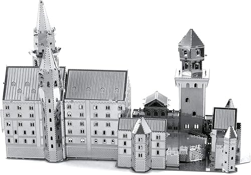 Fascinations Metal Earth Neuschwanstein Castle 3D Kit de modelo de metal