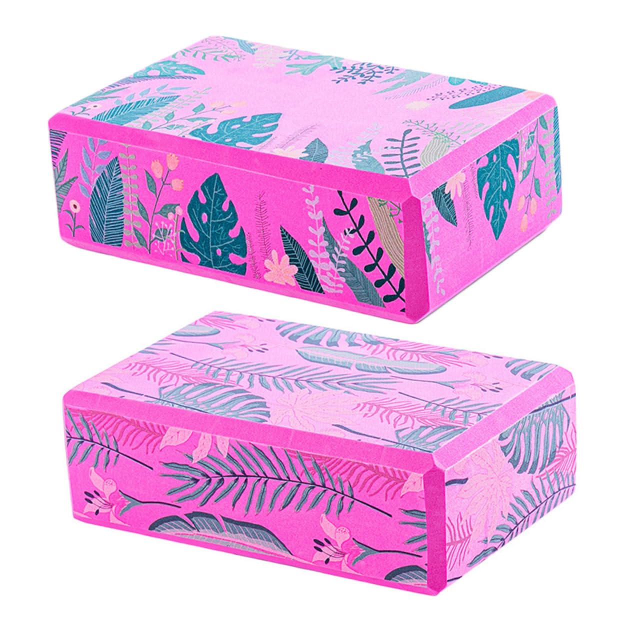 Mipcase 6 Pezzi 1 Set Mattone Yoga Ad Alta Densità Blocco Antiscivolo Polso Yoga Mattone Yoga in Sughero Semplici Cuscinetti Per Lo Yoga Mattoncini Fitness Bambino Dedicato Eva Blocchi