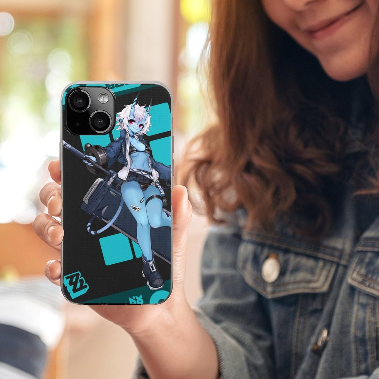 Amazon.co.jp: iPhone 13 ケース セクシー アニメキャラ柄 ゼンレス 
