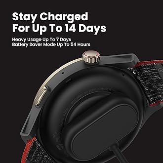 Amazfit Cheetah Pro 47mm Running Sports Smart Watch with Dual-Band GPS, Route navigation, Offline Maps, Training Template, 1.45'' AMOLED Display, 14-Day Battery Life, Heart Rate & Sleep Monitoring