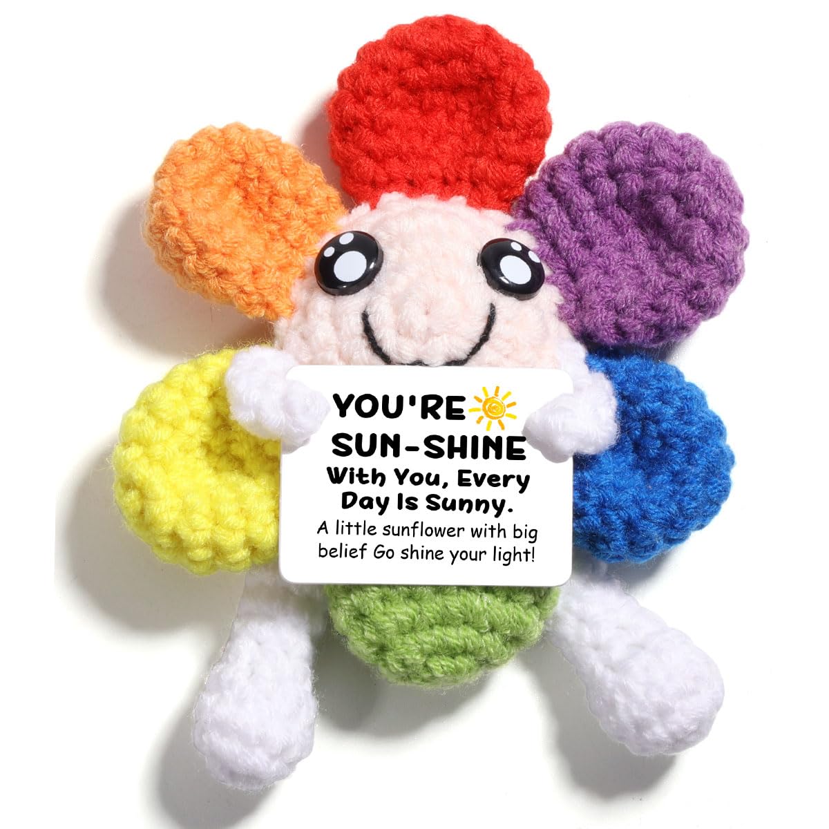 AICase for Dand y's World Merch Positive Sunflower Crochet Animals Inspirational Fanny Knitted Unique Small Ideas Decorations Birthday Gifts for Women