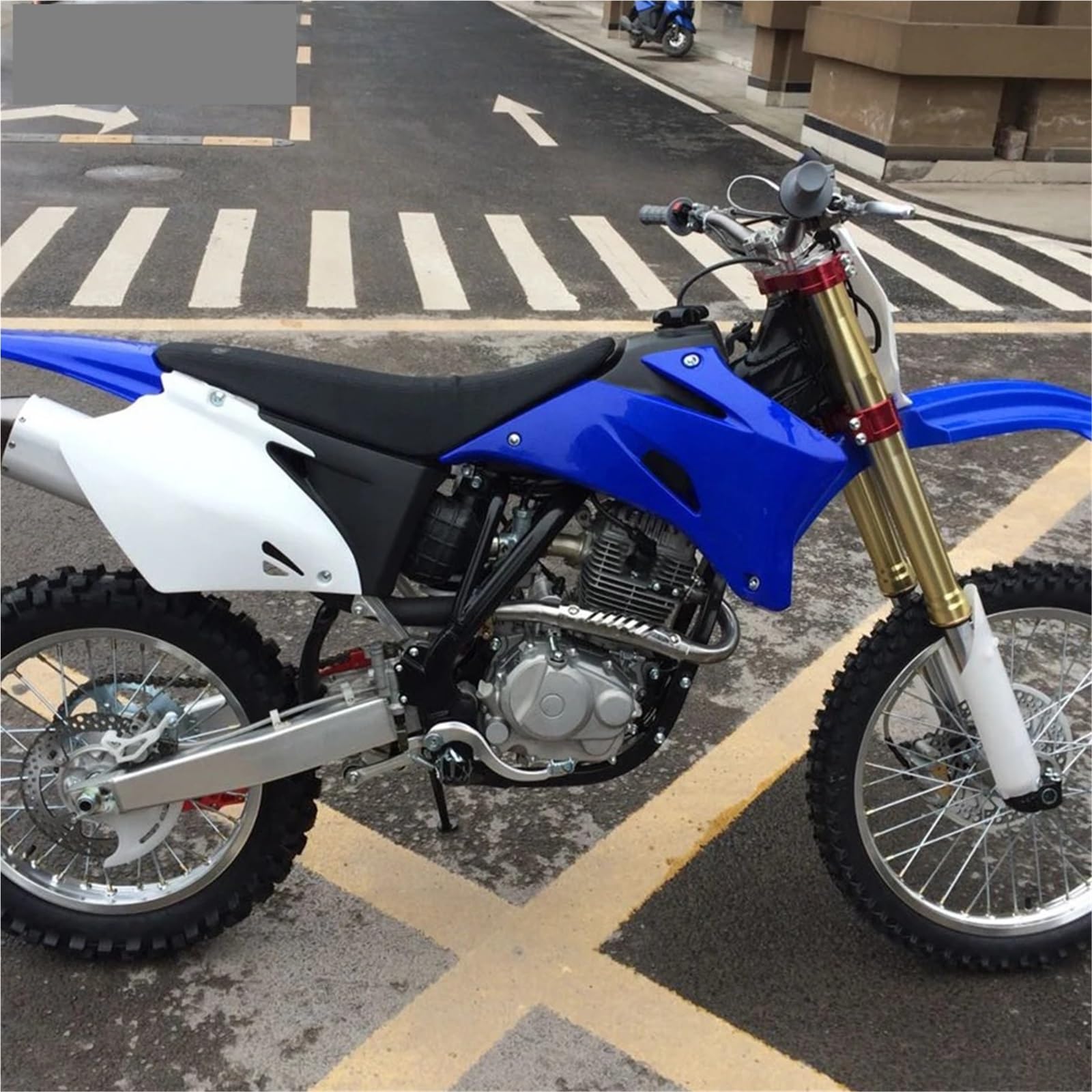 Tarcze hamulcowe motocykl Pasuje do HONDA CR125R CRF250R CRF250RX CRF450R CRF450X przednia tylna tarcza hamulcowa 240mm stalowe tarcze hamulcowe(REAR)