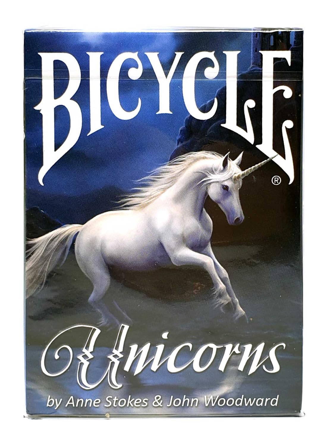 Amazon.com: Bicycle Anne Stokes Unicorns Playing Cards : Toys & Games