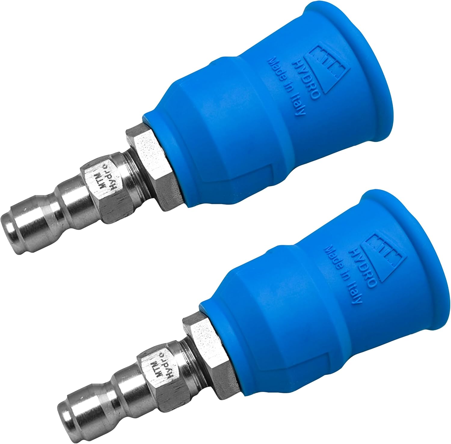 MTM Hydro Gray Nozzle Guards for Pressure Washers with Protector Holder, 1/4” Quick Coupler, Commercial-Grade, 4.0 Kit 25 and 40 Degrees, 16.7203