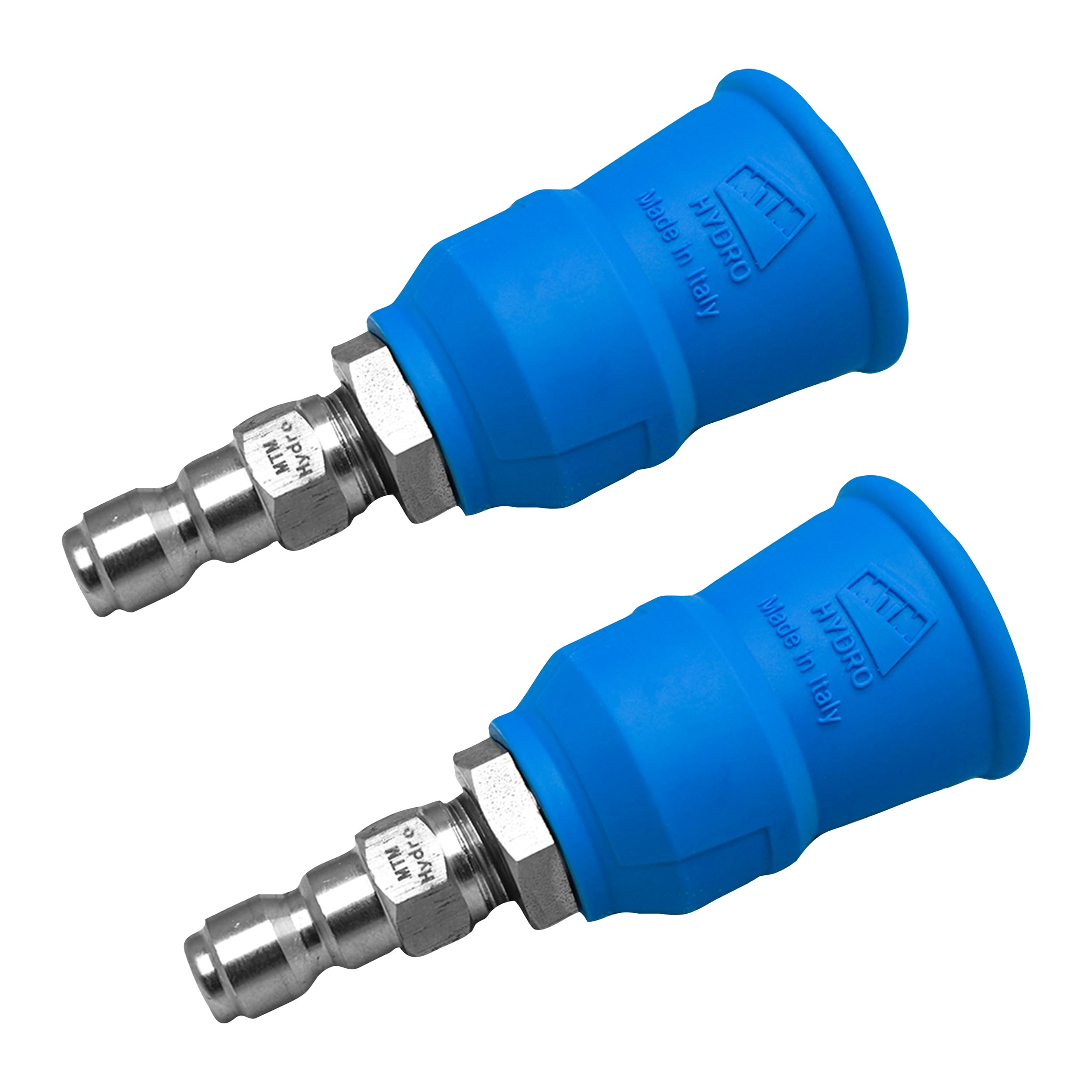 MTM Hydro Acqualine 16.7201 - Protezioni per ugelli per idropulitrici con supporto protettivo, attacco rapido da 1/4", per uso commerciale, kit 3.0 da 25 e 40 gradi