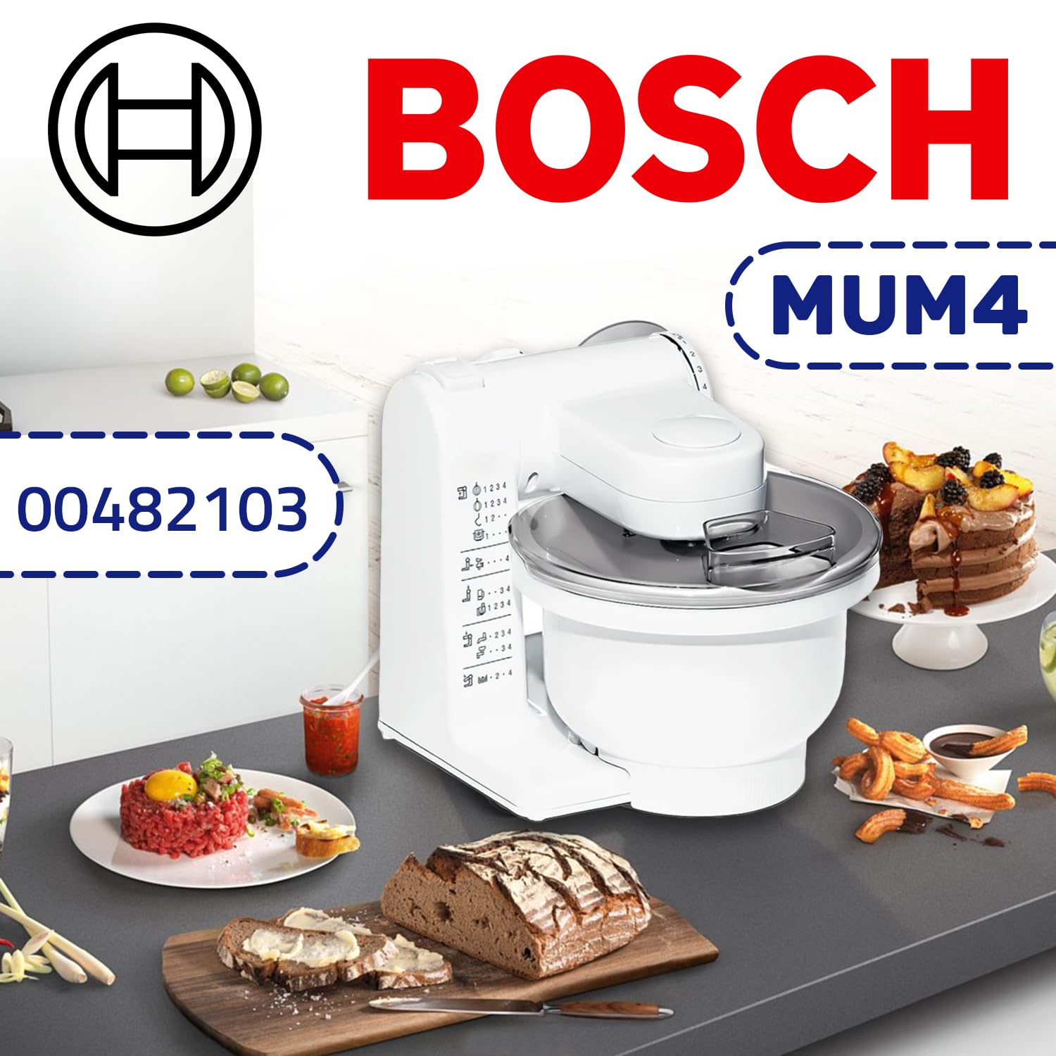 VIOKS Pompa di scarico di ricambio per pompa Bosch 00631200 - Pompa di