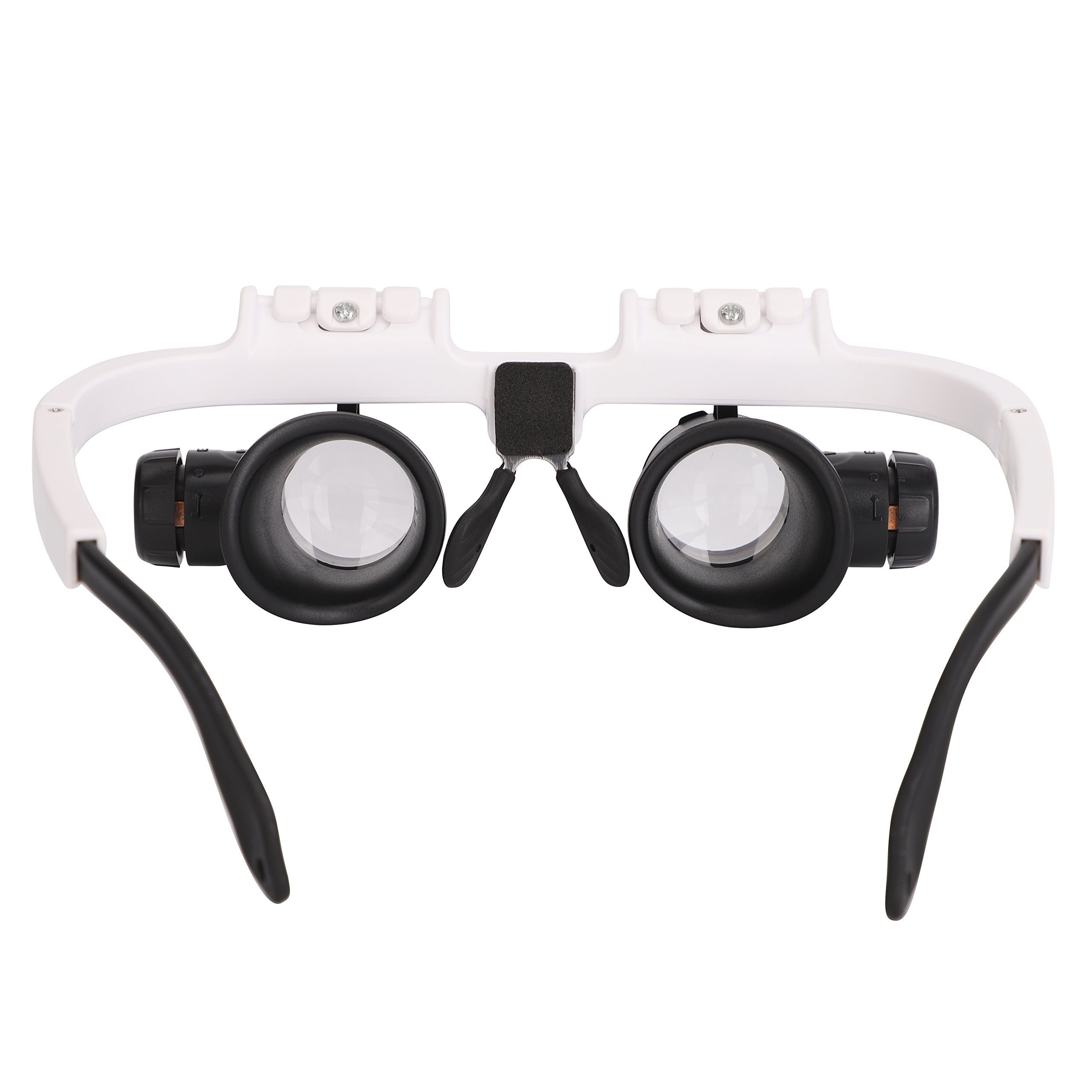 Amazon.co.jp: メガネ型ルーペ 拡大鏡 led付き 8倍/15倍/23倍 多