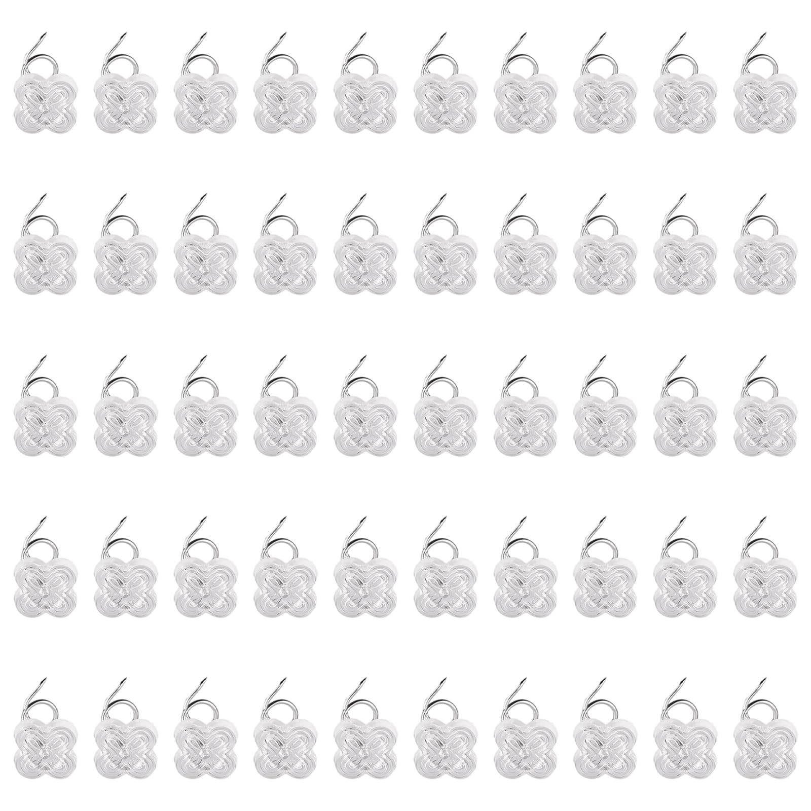 50pcs High Strength Steel Twist Nails Metal Twist Fasteners Not Slip Fixing Homes Decoration Hardware for Sofa Carpet Carpet Gripper Pin
