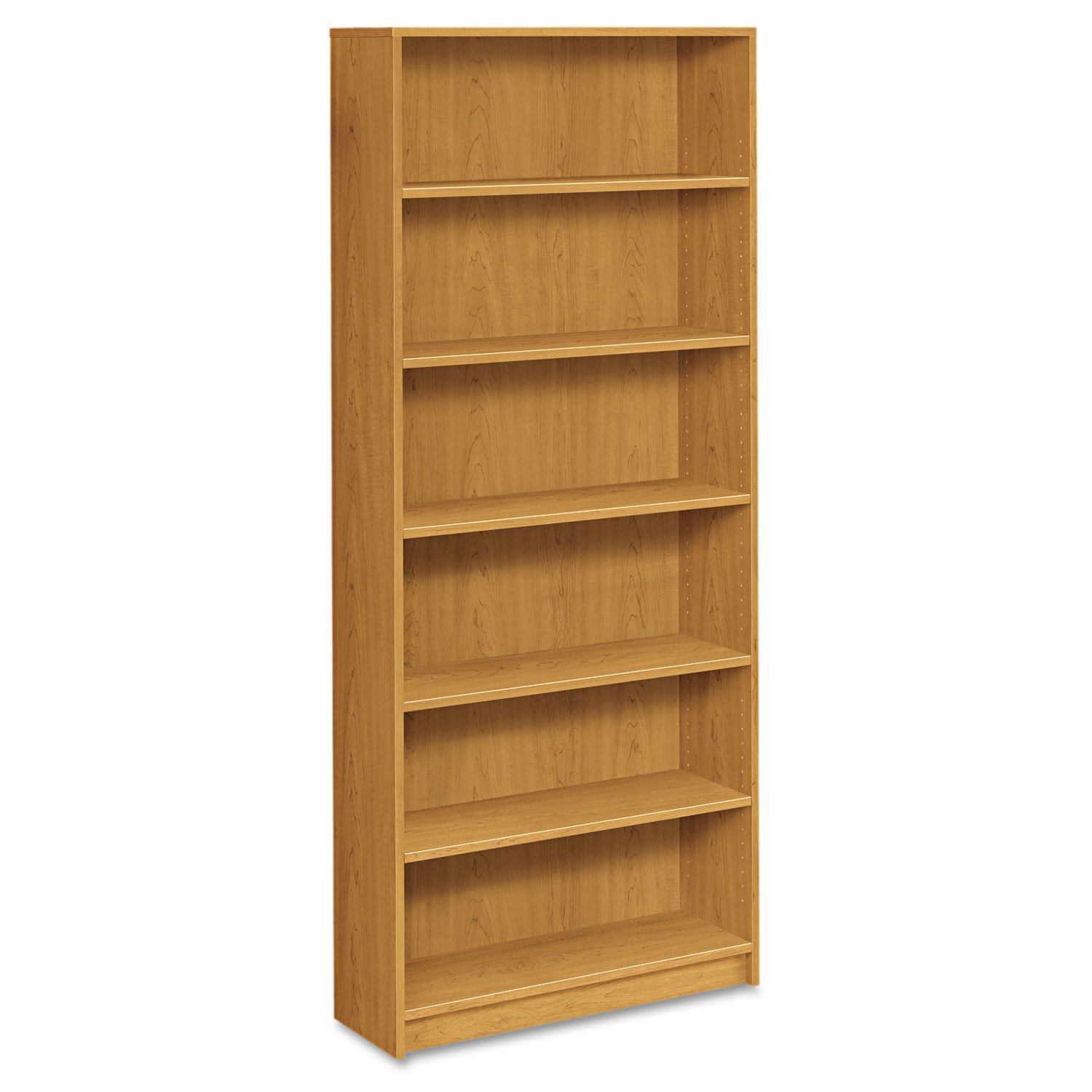 HON 6-Shelf Bookcase, 36 by 11-1/2 by 84-Inch, Harvest