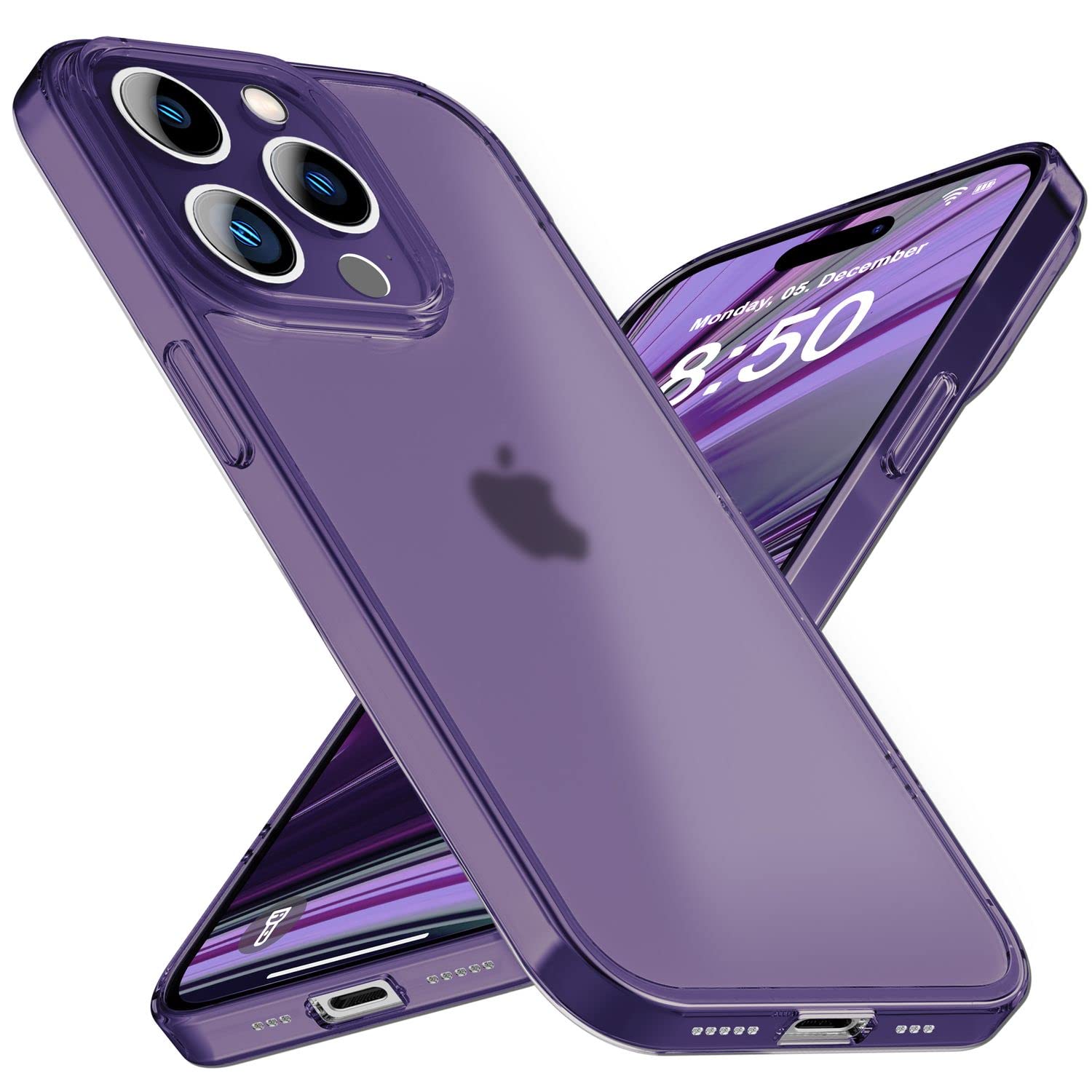iLike Custodia in silicone iPhone 14 Pro Stampa Orso del Desiderio (Apple iPhone 14 Pro