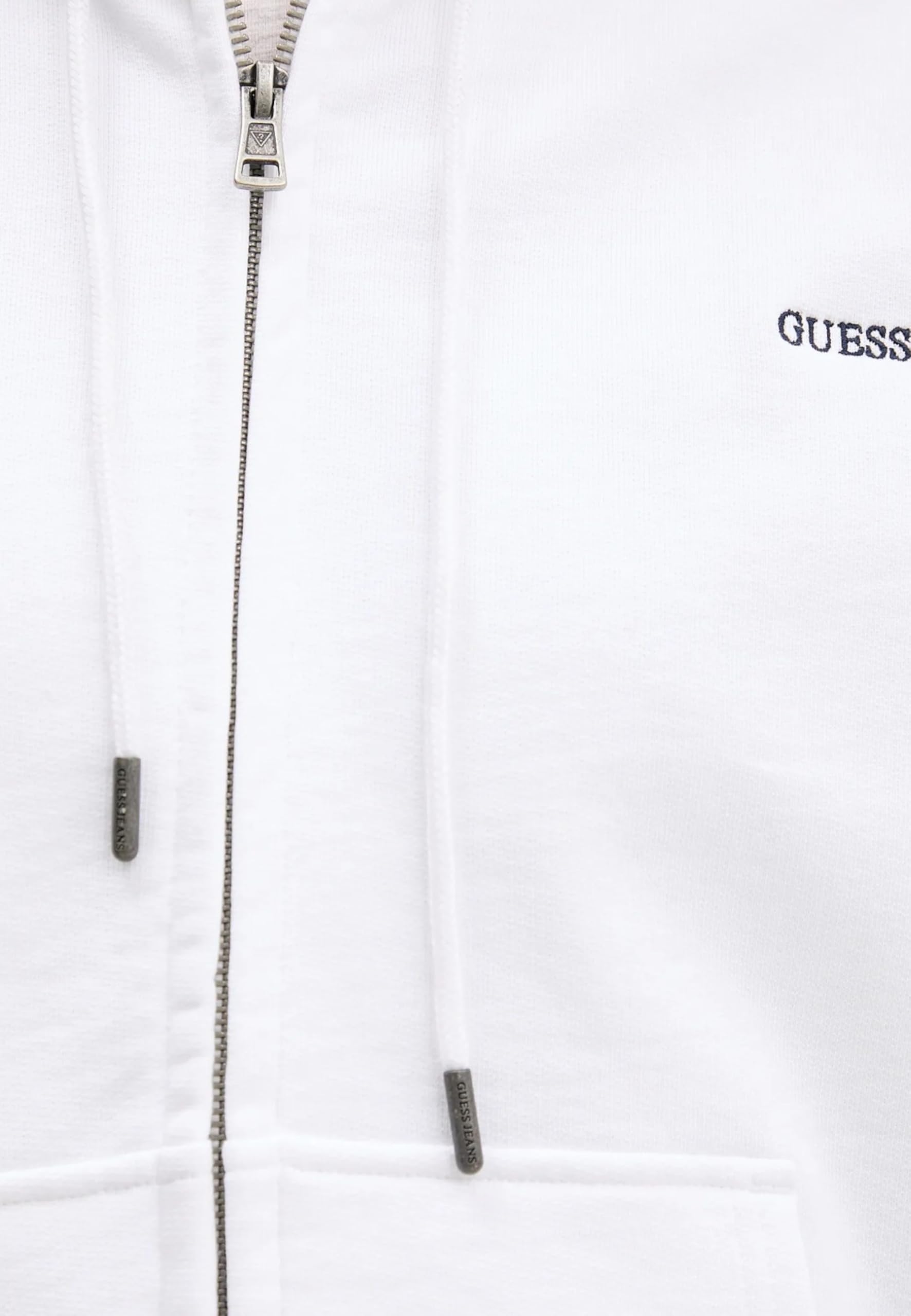 GUESS W6RQ32K68I4 Sweat zippé en coton pour femme