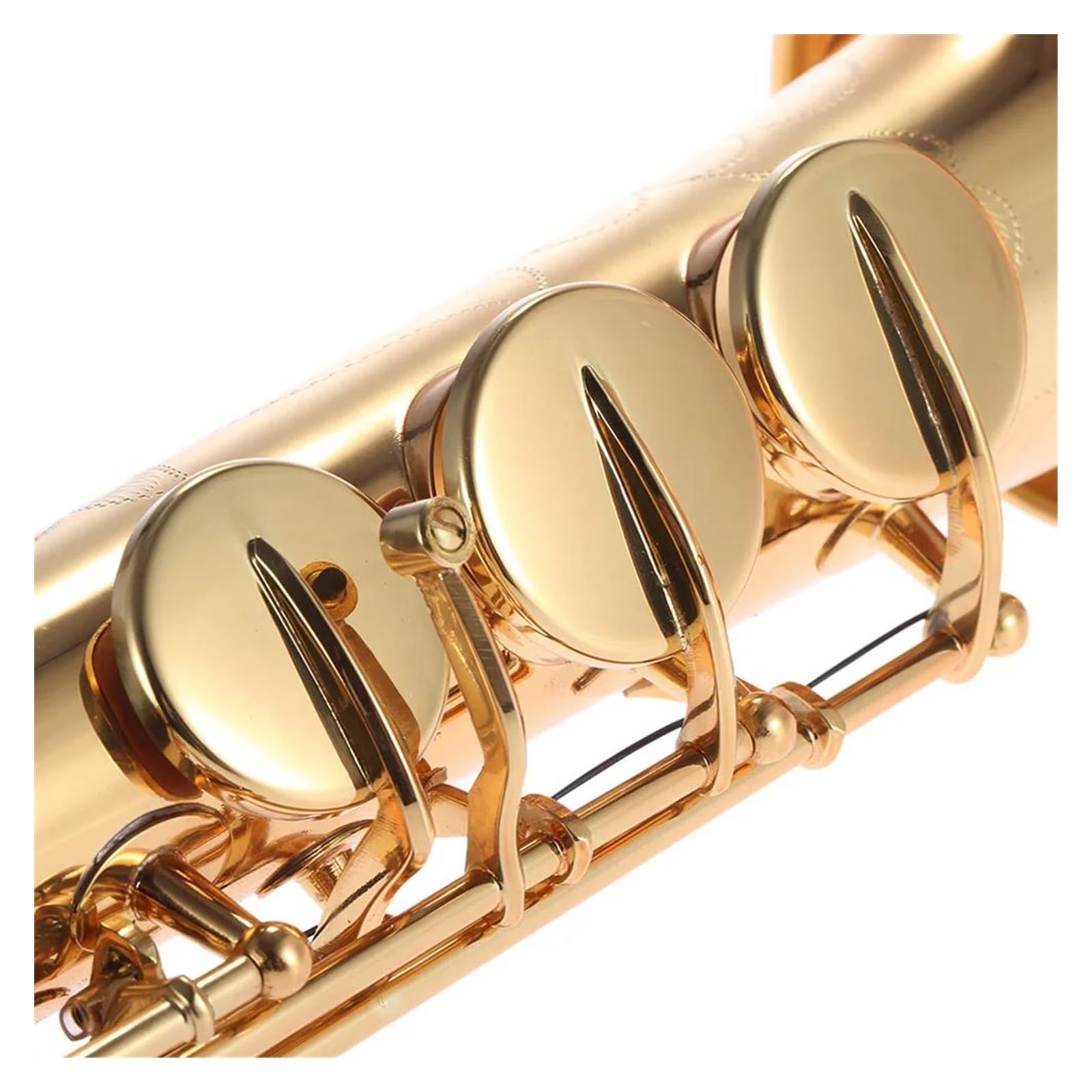 Sassofono Saxophone Dritto Professionale In Ottone Sib Si Strumento A Fiato Sassofono