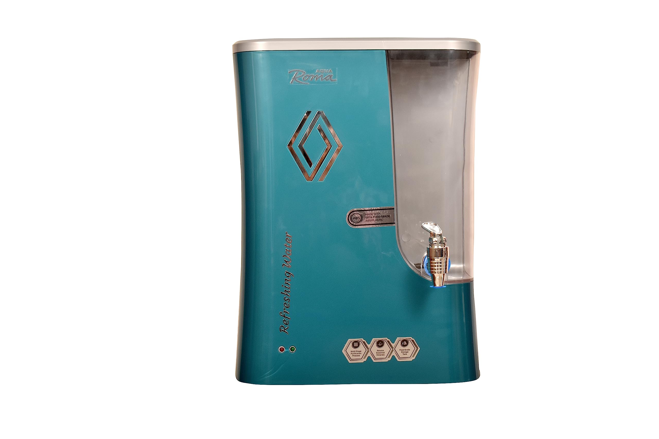 Roma cabinet body for self assembly | RO body cabinet | RO water purifier body cabinet (Metallic Green)