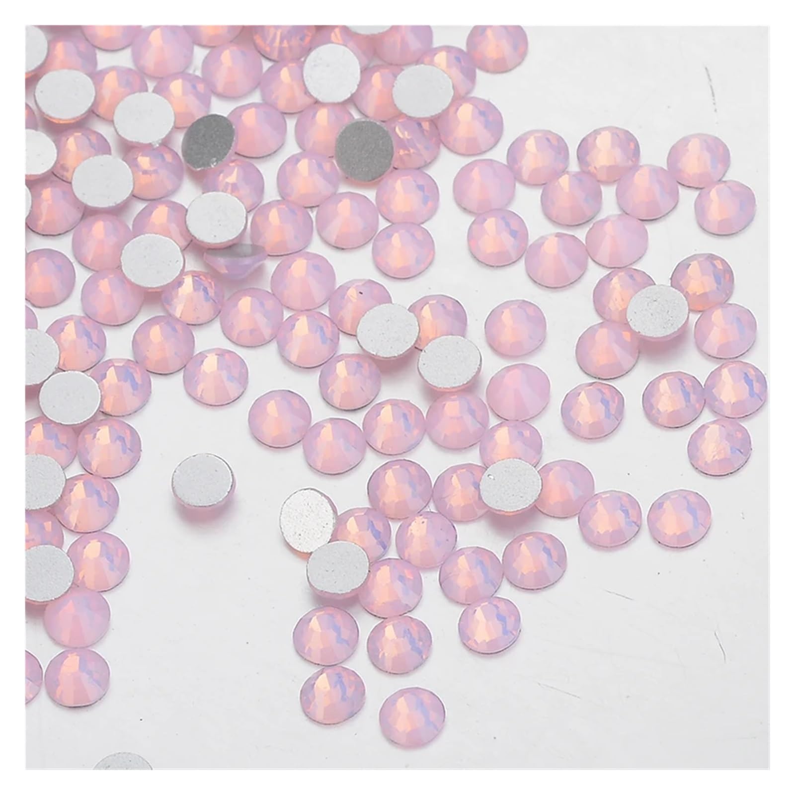 Strasssteine SS3-SS34 Flatback-Glas-Kleber auf Strasssteinen, nicht HotFix-Kristallsteine ​​für Nailart, Kleidungsstück, Stoffdekor(Blue,SS20 1440PCS)