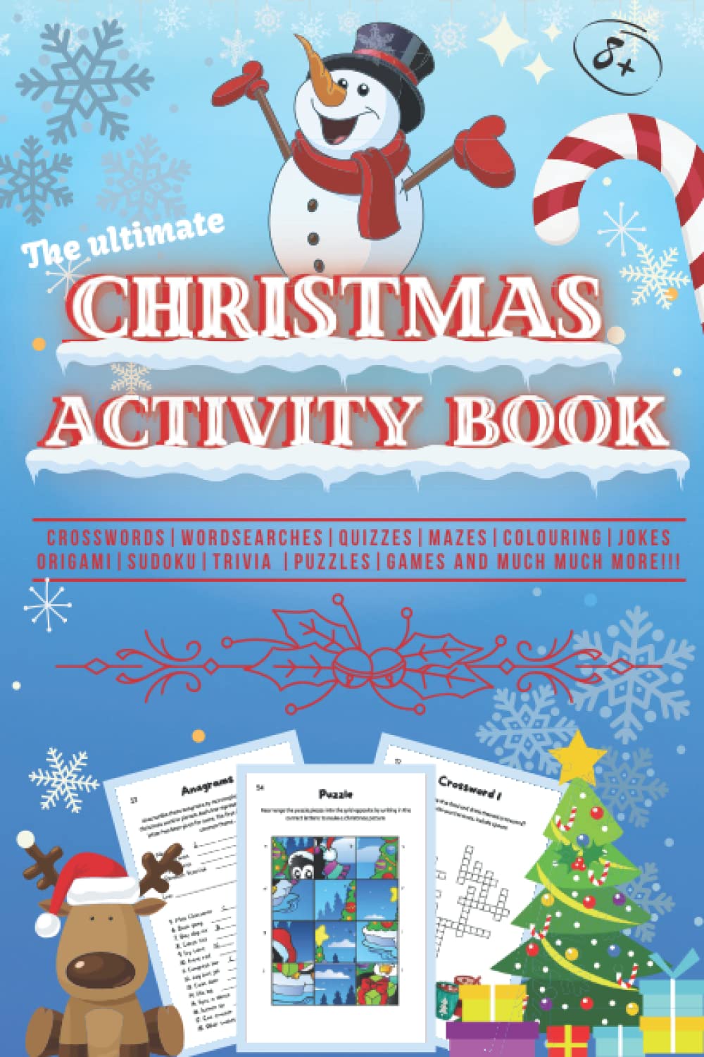 Buy The Ultimate Christmas Activity Book Crosswords Wordsearches 