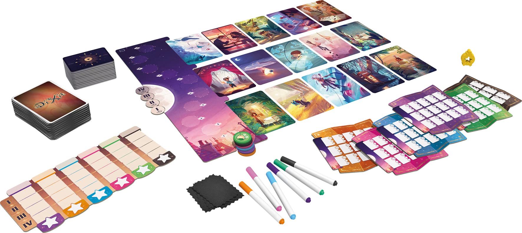 Asmodee Libellud | Stella: Dixit Universe | Gesellschaftsspiel | Ab 8 Jahren | 3-6 Spieler | 30 Minuten