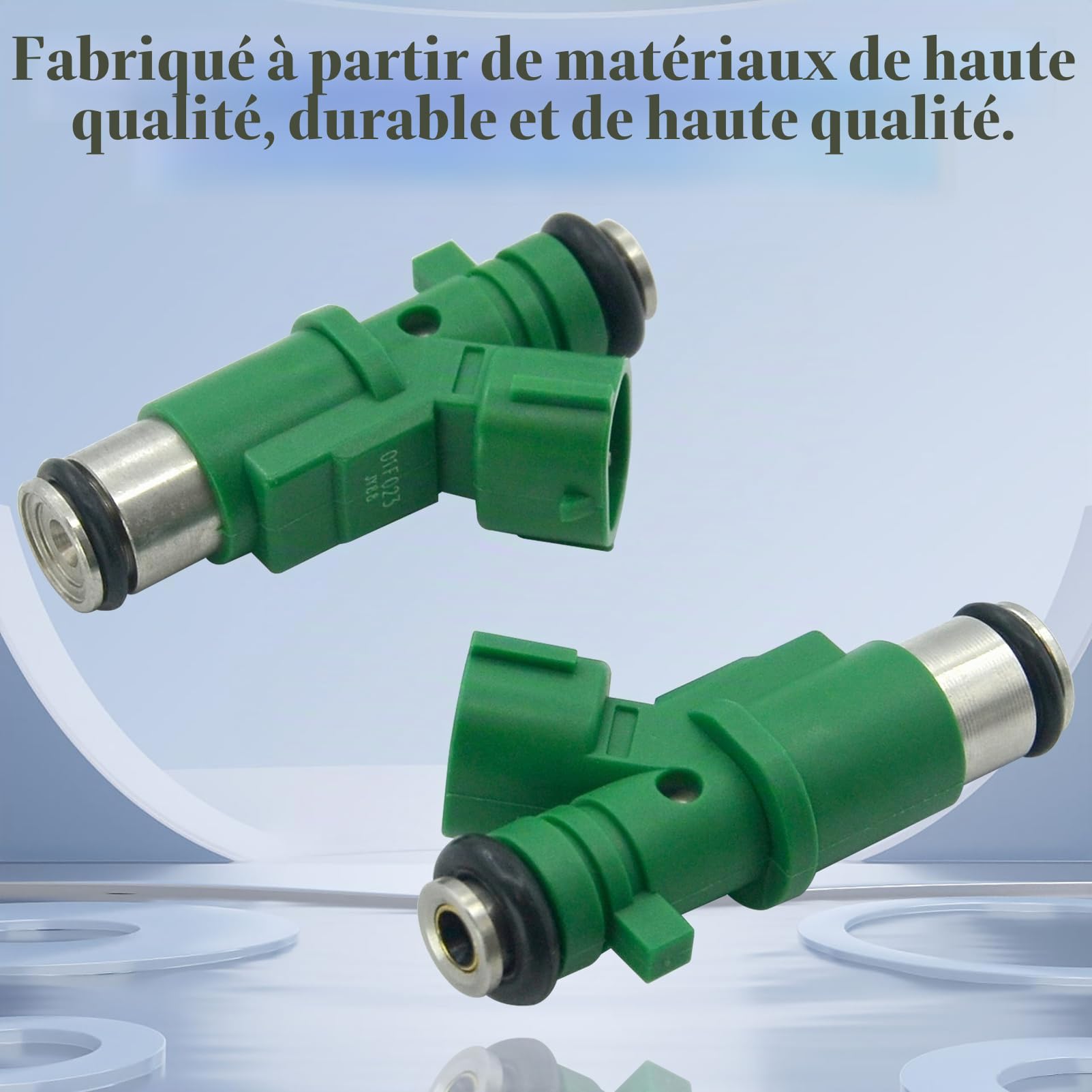 4 Pcs Injecteur de Carburant 01F023 pour C2 C3 Nemo 206 207 Bipper 1.4 9655833580 1984G0