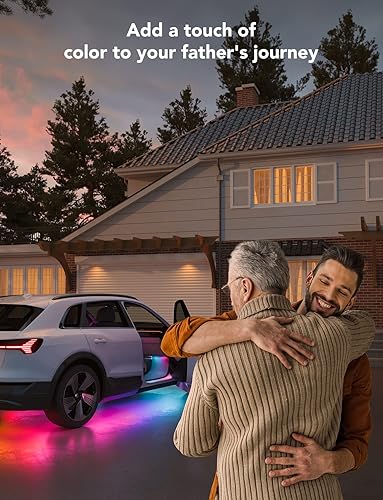 Miniatura 8 de Govee Luces subterráneas para automóvil, 8 luces RGBIC para debajo del automóvil con 16 millones de colores y 45 modos de escena, luces exteriores