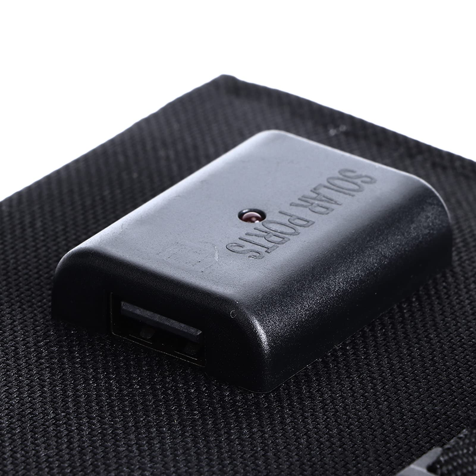Chargeur Solaire 20W, Banque d'alimentation Portable extérieure avec 4 Panneaux solaires, Batterie Externe à Charge Rapide Compatible avec Les Smartphones, tablettes, etc.(20W)