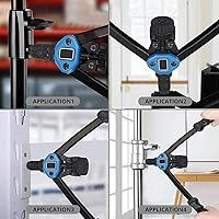 Vista 6 de YWHWXB Herramienta de tuerca de remache, kit de ajuste de tuercas remachadoras de mano de 13 pulgadas, 110 tuercas remachadoras resistentes M3-M12