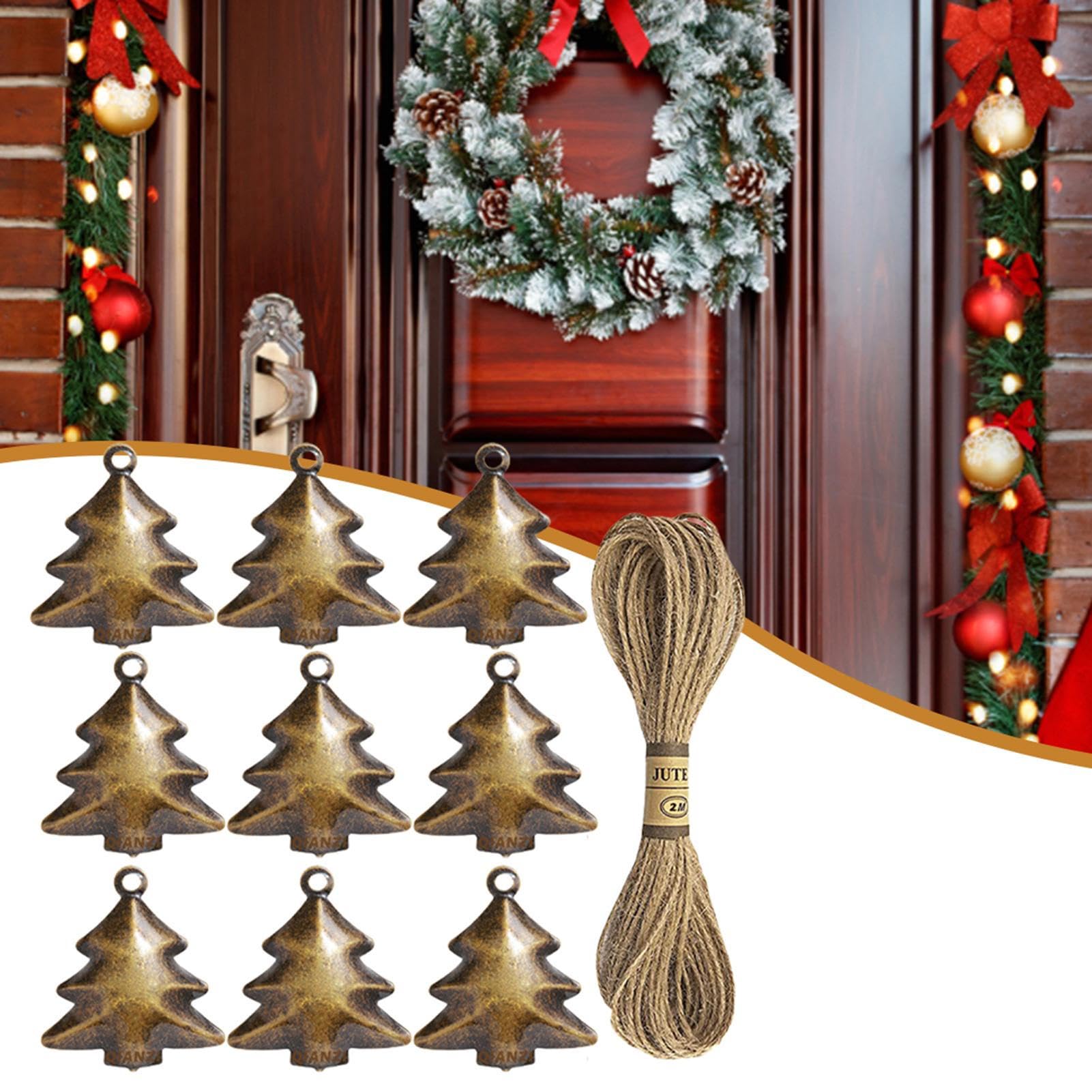 Campanelle Natalizie Decorazione a Ciondolo