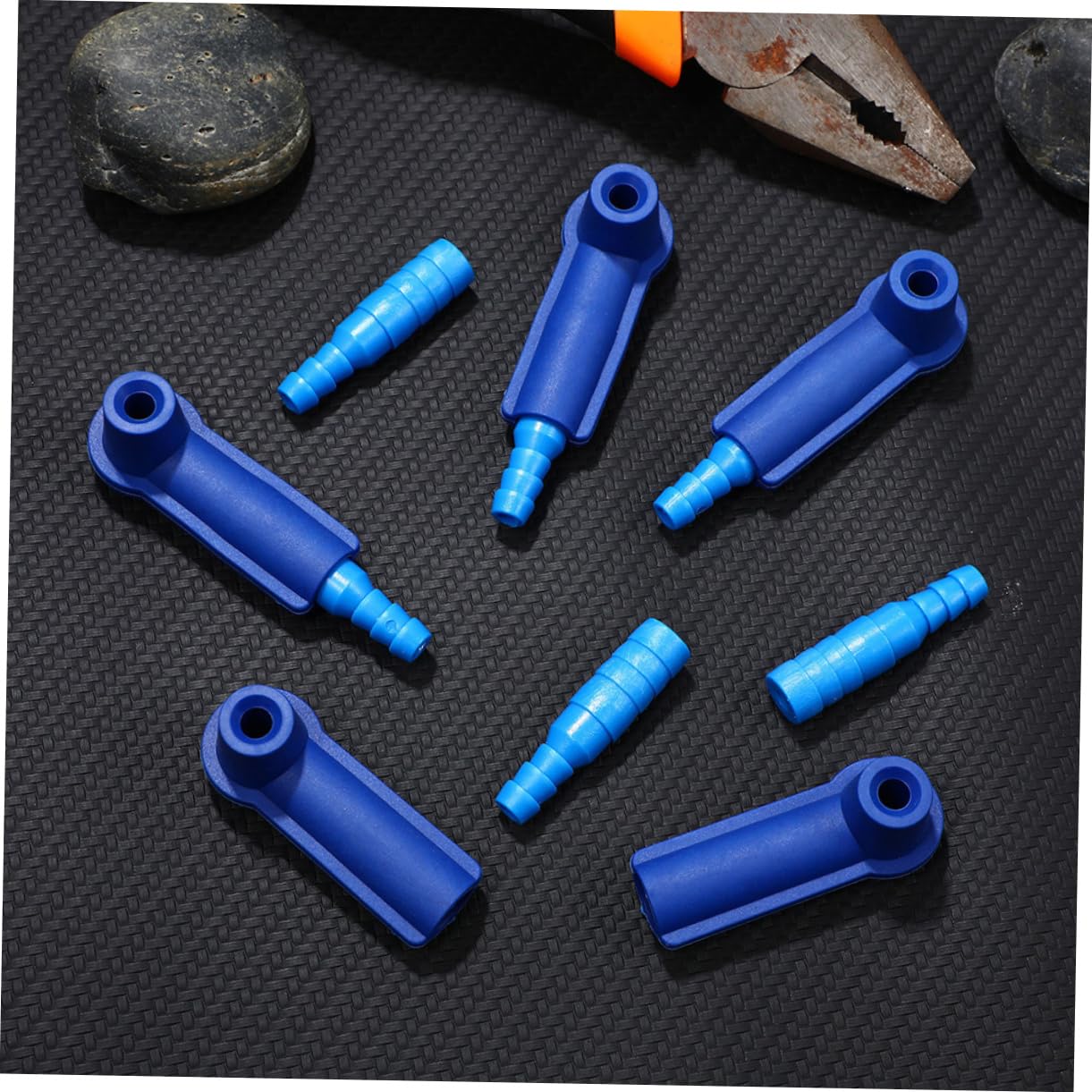 VINTORKY 6Pcs Brake Fluid Changer Kit Leak Brake Fluid Exchange Tool with Connectors Suction Nozzles Efficient Brake Oil Changer for Versatile Liquid Operations Durable