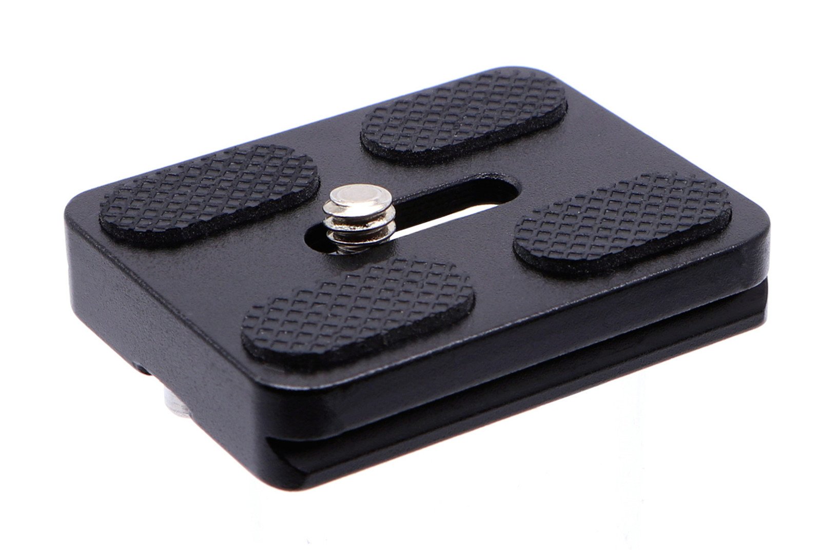 HITHUT PU-50 50mm Universal Quick Release QR Plate with D-Ring Screw for Tripod Monopod Ball Head DSLR Camera, Arca-Swiss Compatible