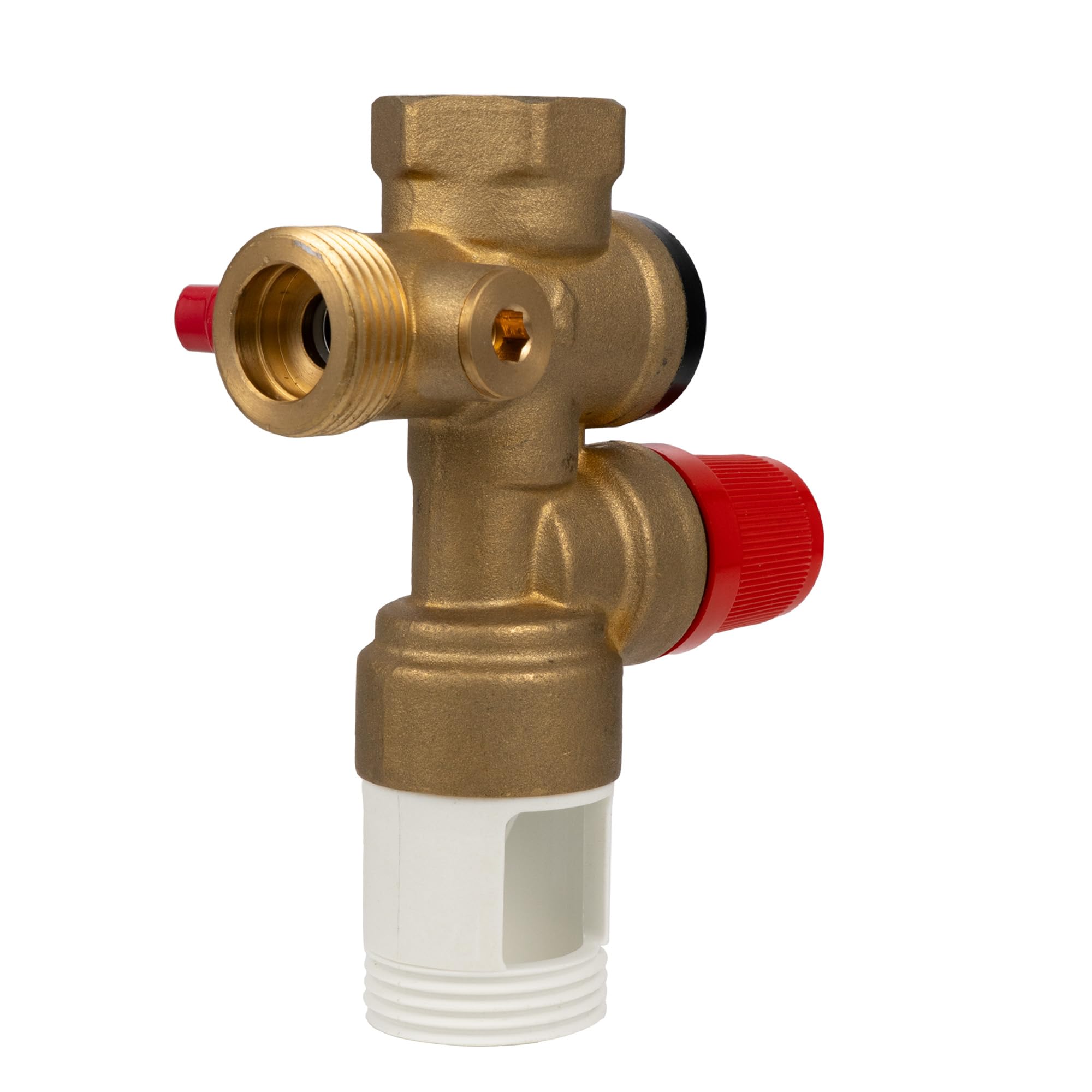 VANCOCO Groupe de Sécurité 3/4" (20x27), Groupe de Sécurité Chauffe eau NF avec clapet anti-retour