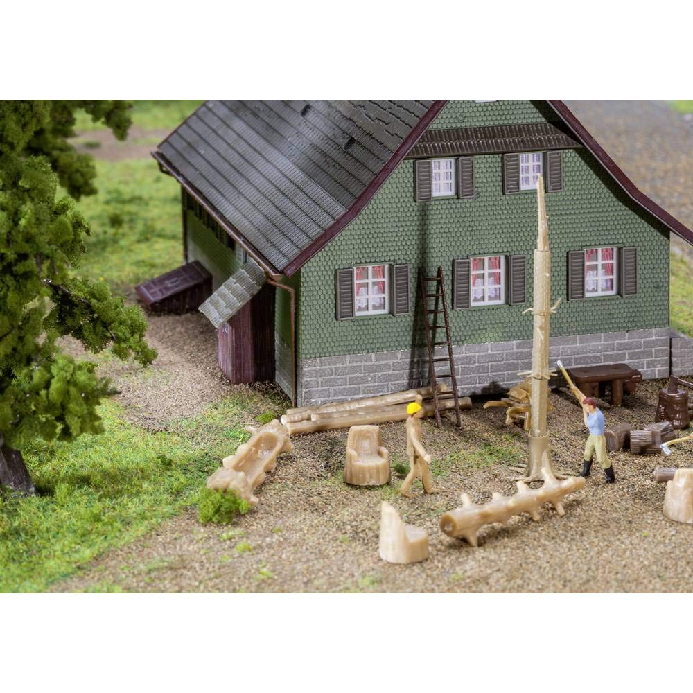 Faller Kesselhaus Modellbausatz H0 – 1/87, 35 Teile, Für Modellbahn & Diorama
