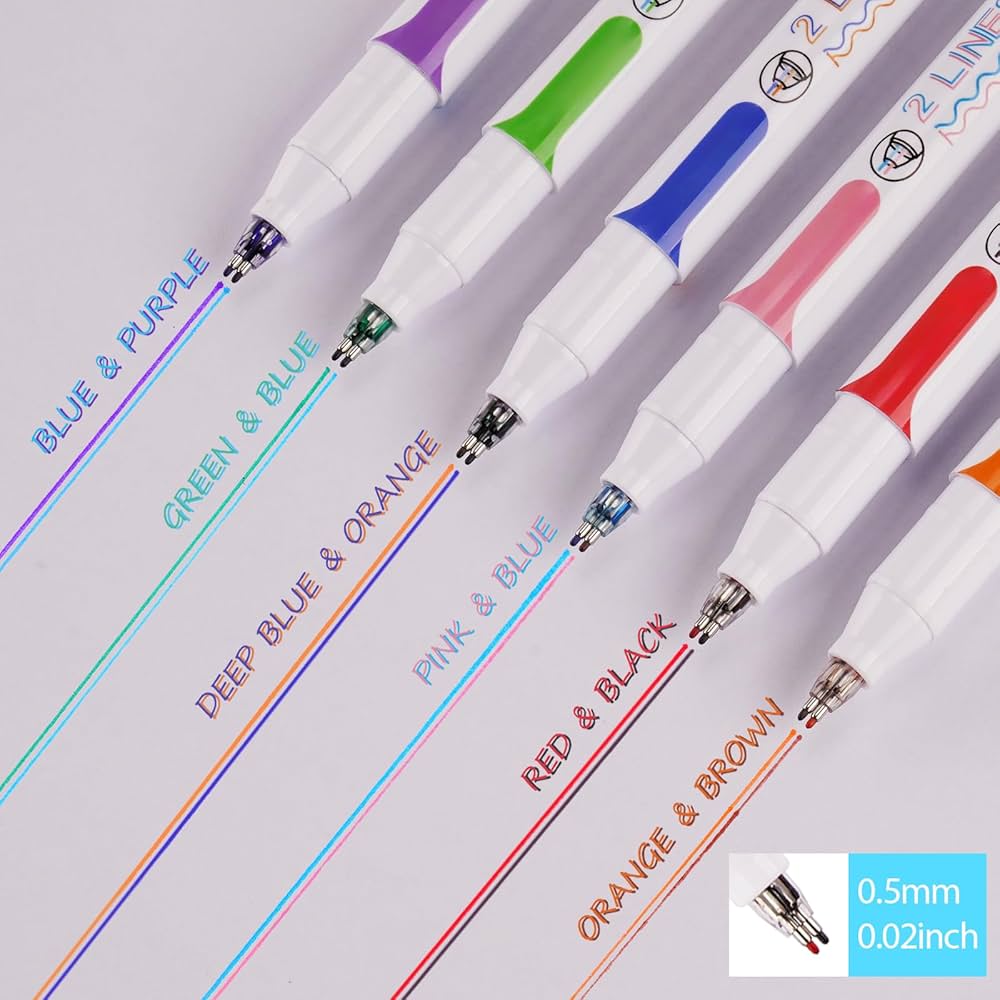 ペン2本 Amazon | Tomorotec 3D 2線描画ペン 2本の線を同時に描く ダブルライン
