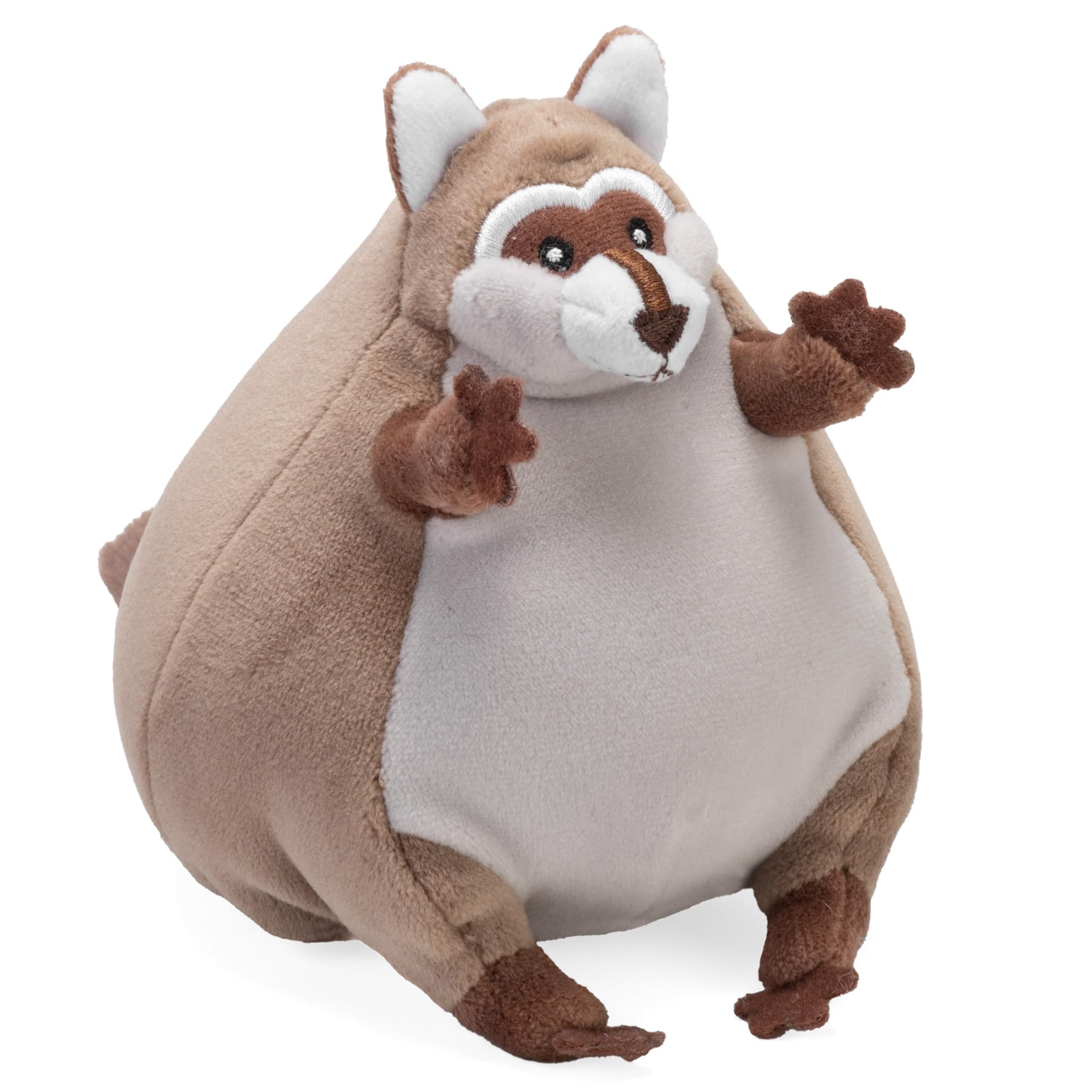 Wild Republic Flipkins Raccoon, Stuffed Animal, 5 Inches, Plush Toy, Fill is Spun Recycled Water Bottles
