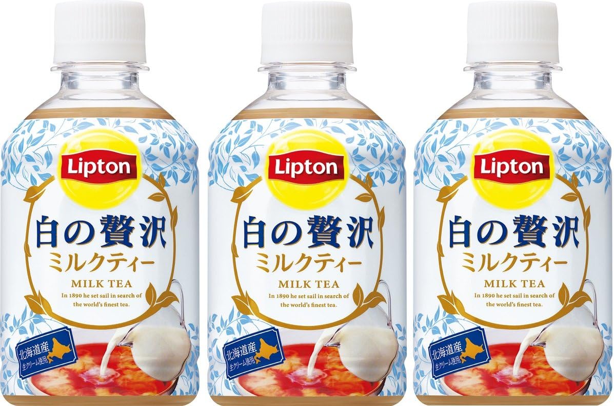 Amazon サントリー リプトン ミルクティー 白の贅沢 280ml 72本 3ケース ペットボトル リプトン お茶飲料 通販