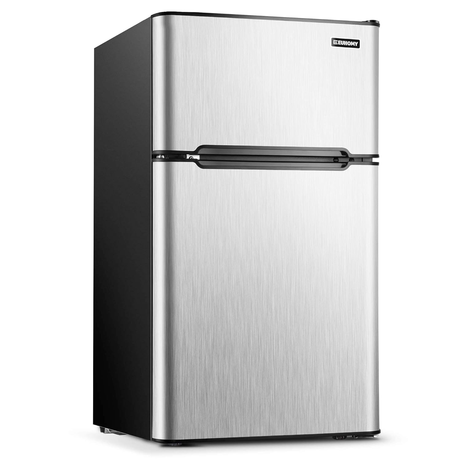 Euhomy Mini Fridge with Freezer, 3.2 Cu.Ft Mini refrigerator with
