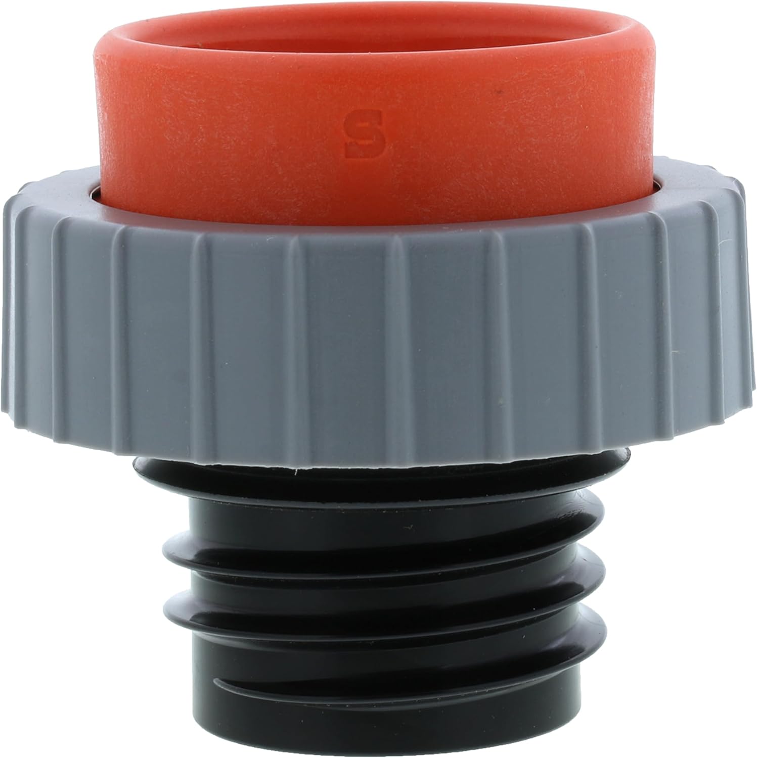 MotoRad Fuel Cap Tester Adapter, Black, Durable Plastic