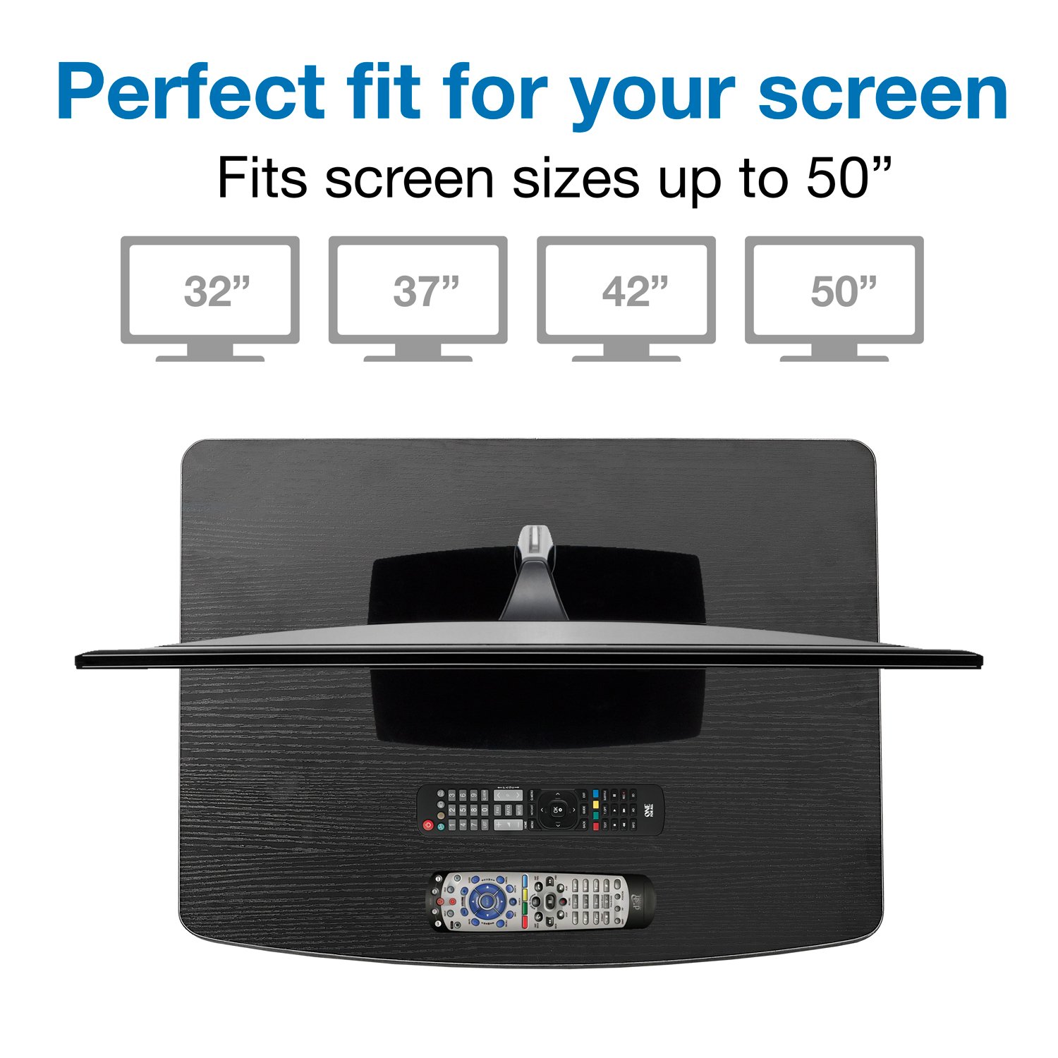 MountIt! 2Tier Turntable TV Stand for 3242" Screens Buy Online in