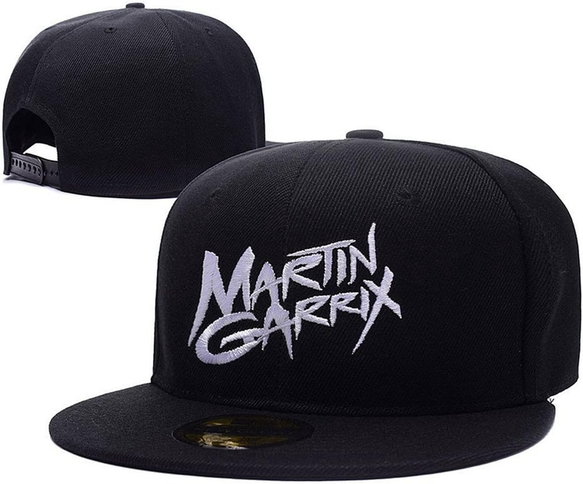 Martin Garrix Logo Adjustable Snapback Embroidery Hats Caps