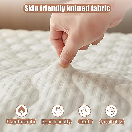 Miniatura 3 de Colchón de futón de 1.6 in (1.6 in), 2.6 x 4.7 pulgadas, colchón de futón japonés grueso de 1.6 in2.8 in, con correa, colchoneta plegable enrollable