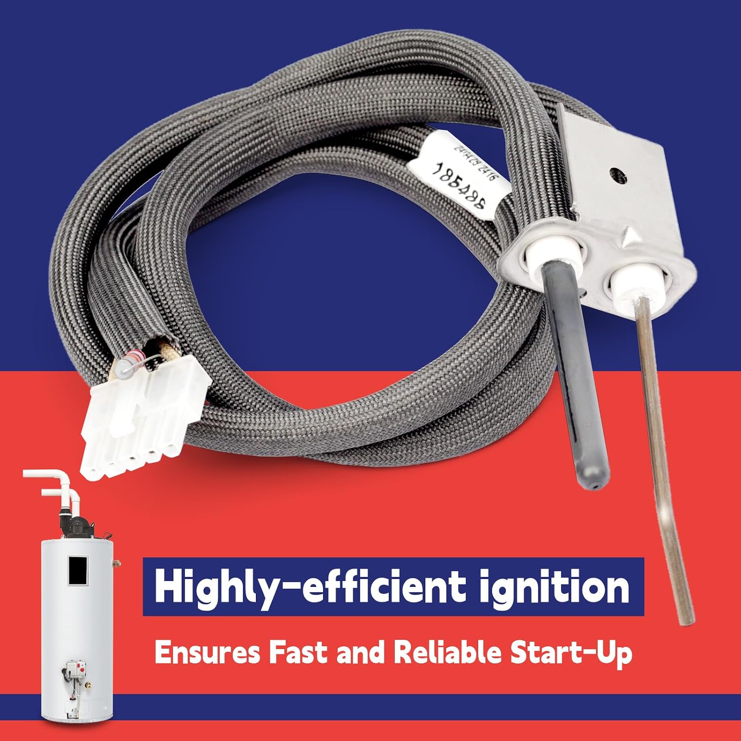 9003626005 Water Heater Igniters Compatible with A.O.Smith Water Heater Replaces 9003626005 900362115 9003627005 9003627115 9004041005 9004602215 100109355 Silicon Nitride Material Ignitors