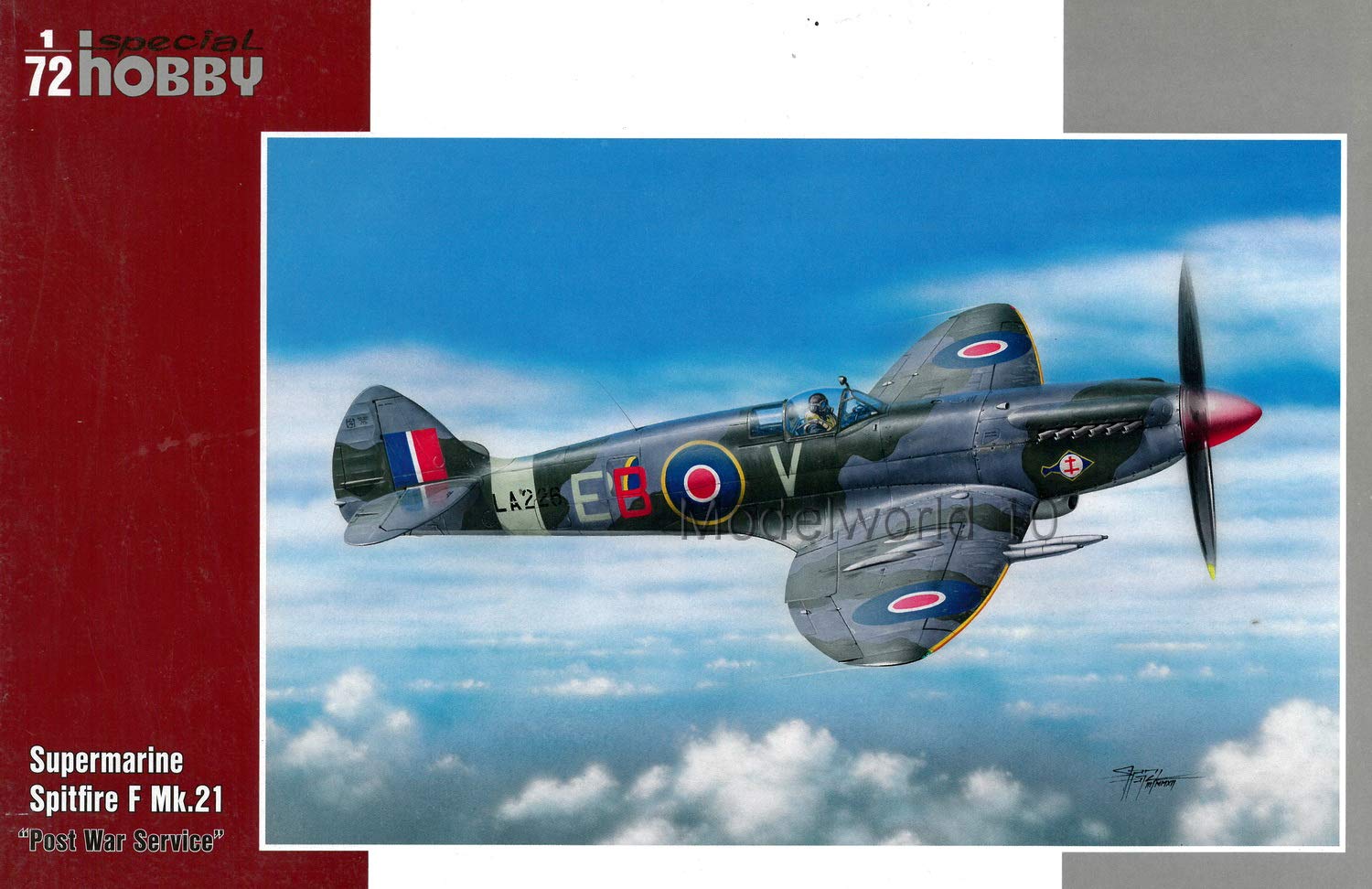 Unbekannt Special Hobby SH72249 - Model Kit Spitfire F Mk 21, Post WWII Service