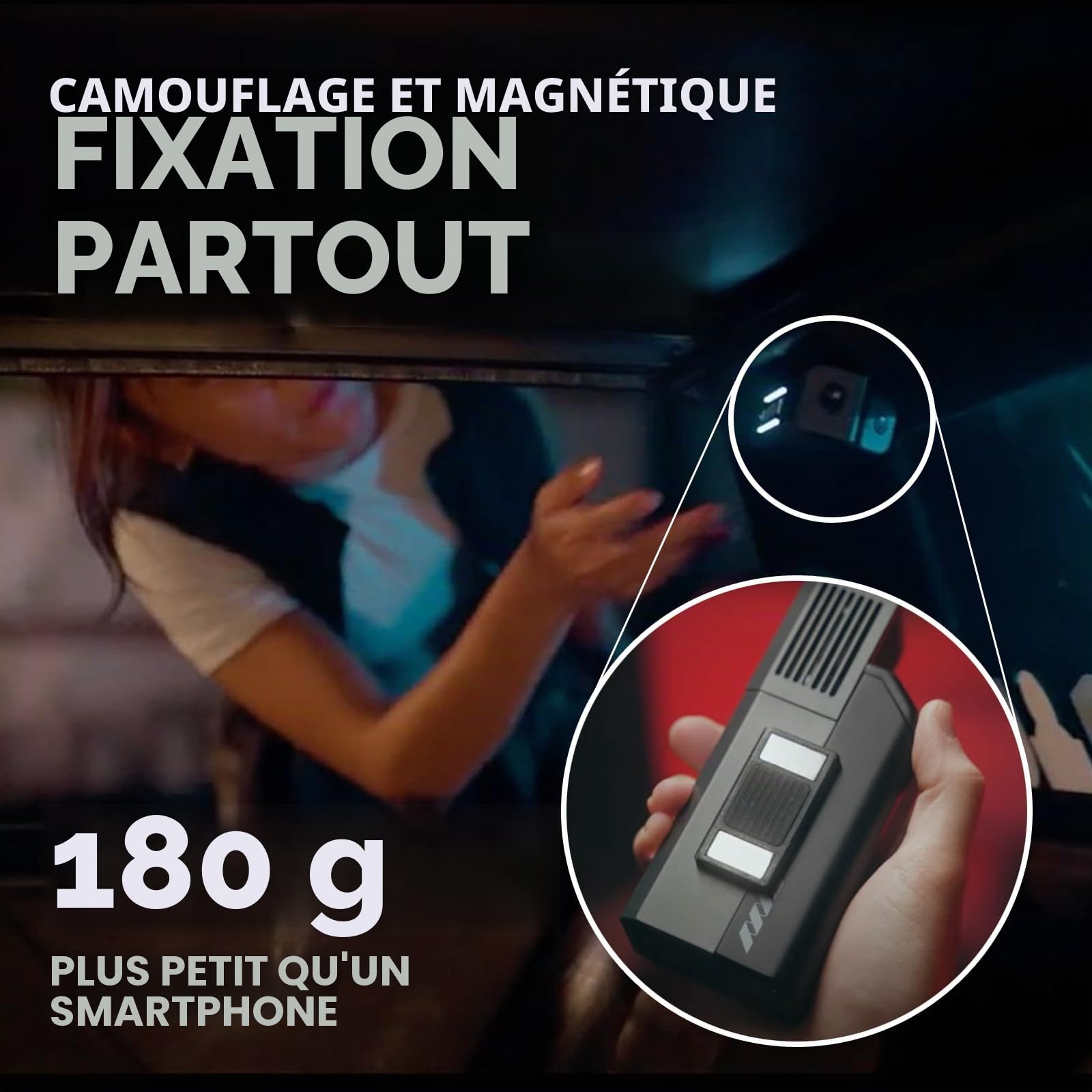PMI SmokeNINJA Machine à fumée portable et sans fil avec télécommande, pour photographie, événements en plein air, fêtes, effets de scène, Halloween ou mariages (kit complet)