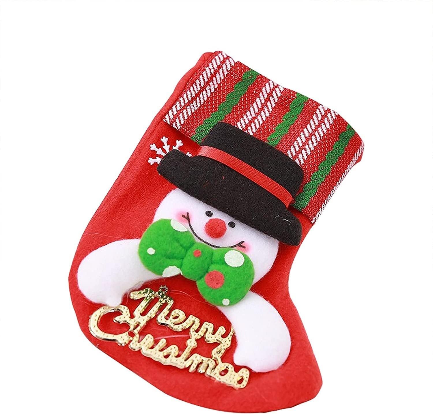 Christmas Stocking,Skeleton Sicks Gift Candy Small Socks Gift Bag Boutique Bag Decoration Christmas Skeleton Sicks (Color : H, Size : One Size)