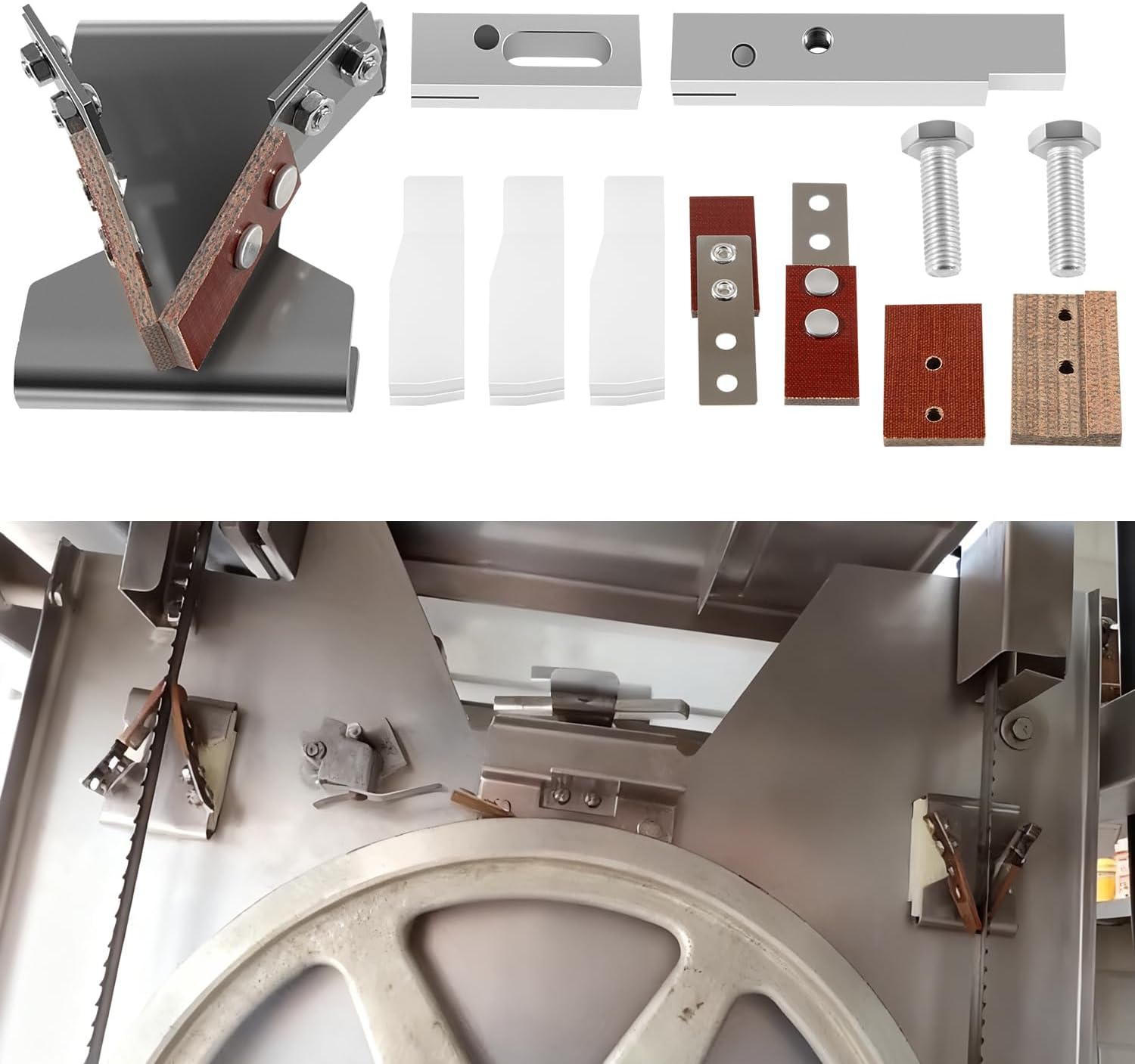 Meat Band Saw Repair Kit - Complete Heavy-Duty Replacement Parts Kit Fits Hobart Models 5701, 5801, 6614, 6801 for Commercial Kitchen Butcher Shop