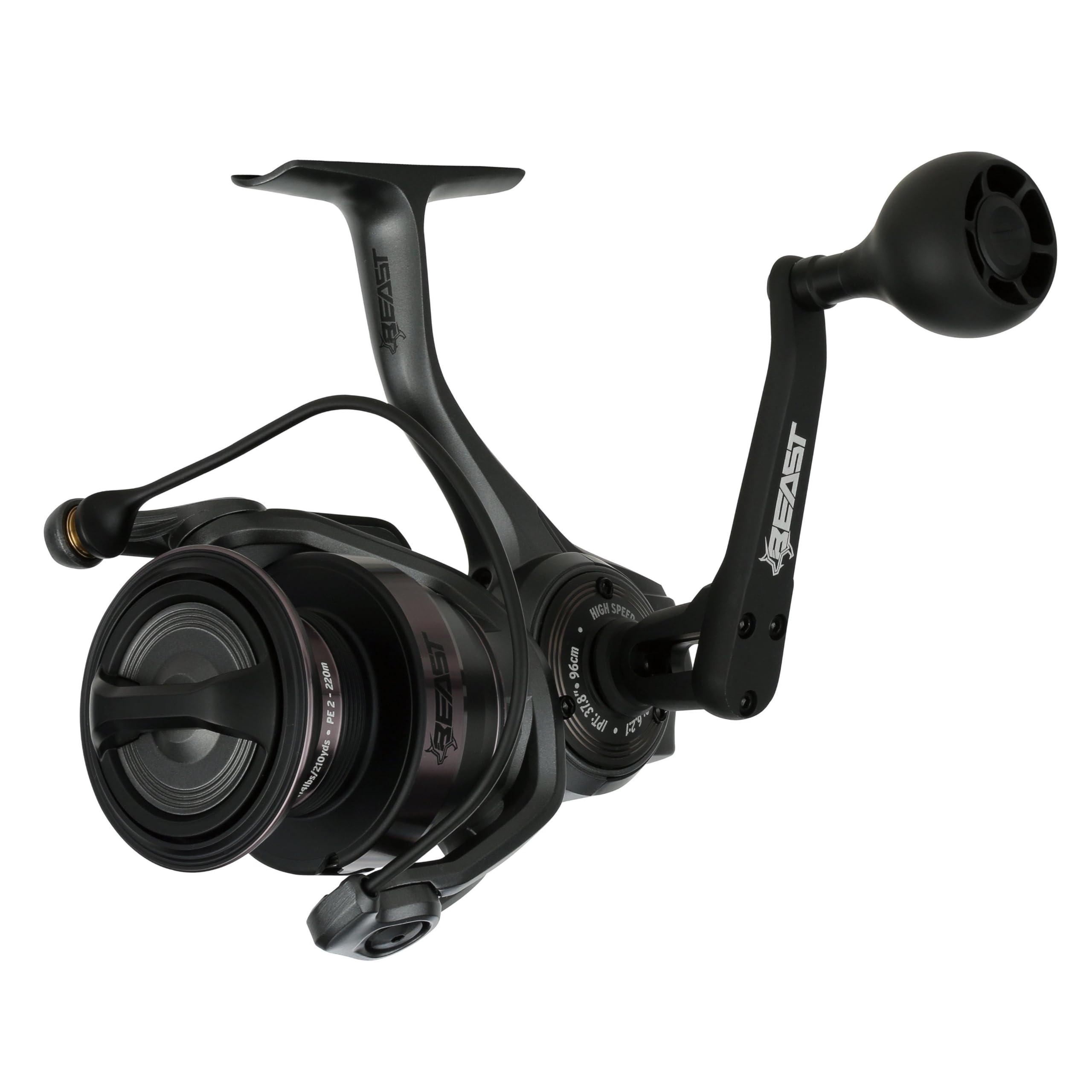 Amazon | Abu Garcia ビーストスピニングフィッシングリール | Abu