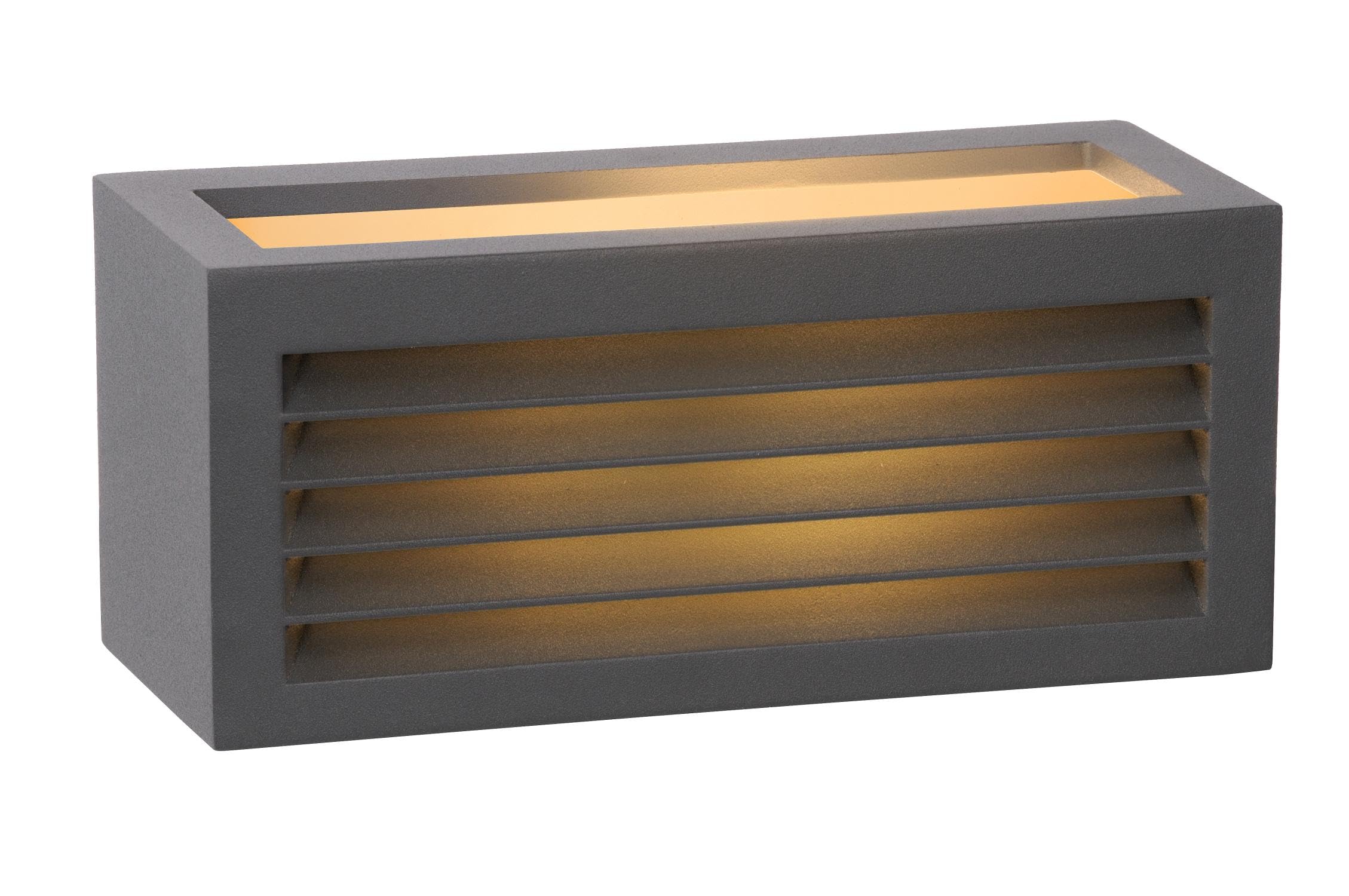 Lucide DIMO - Wall Light Outdoor - IP54 - Black