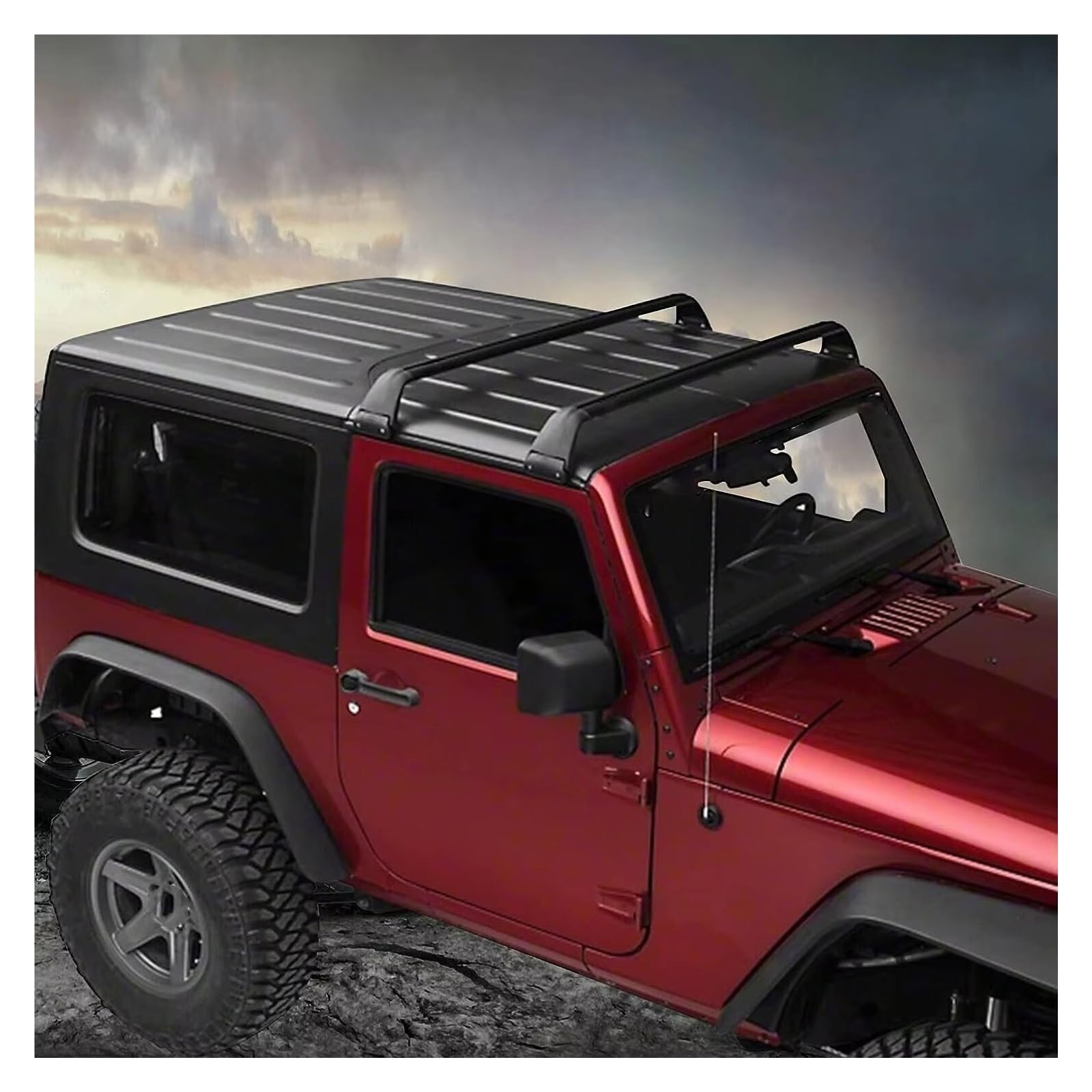 Amazon.co.jp: ルーフキャリア ラングラー JK JL 07-22 無制限 4ドア