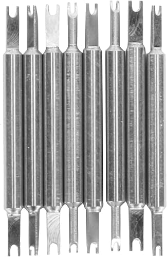 Miniatura 7 de Herramienta de reparación de barra de resorte para reloj, kit de herramientas de barra de resorte de reloj, extracción de correa de pasador de