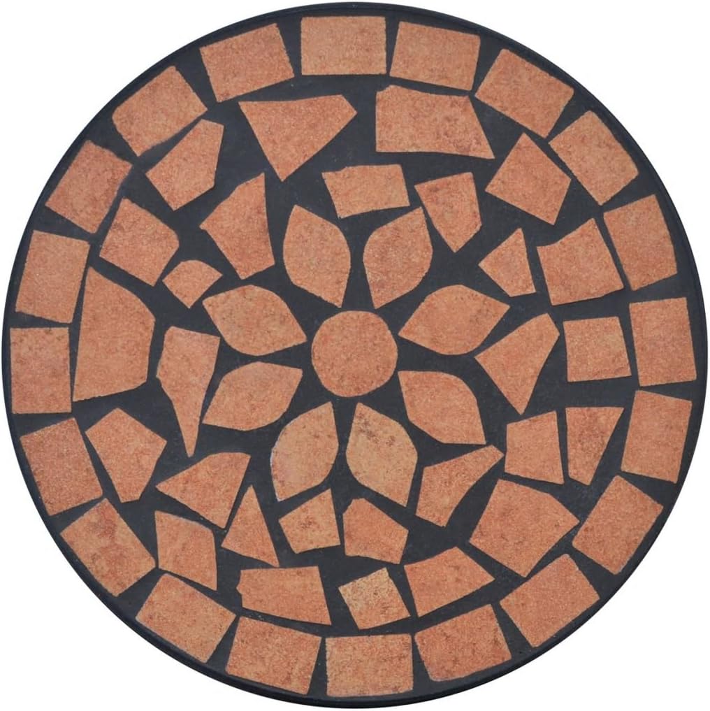 Tavolo Mosaico Mediterraneo &Oslash;60 Cm - Tavolino Da Giardino Rotondo | Stile Handmade