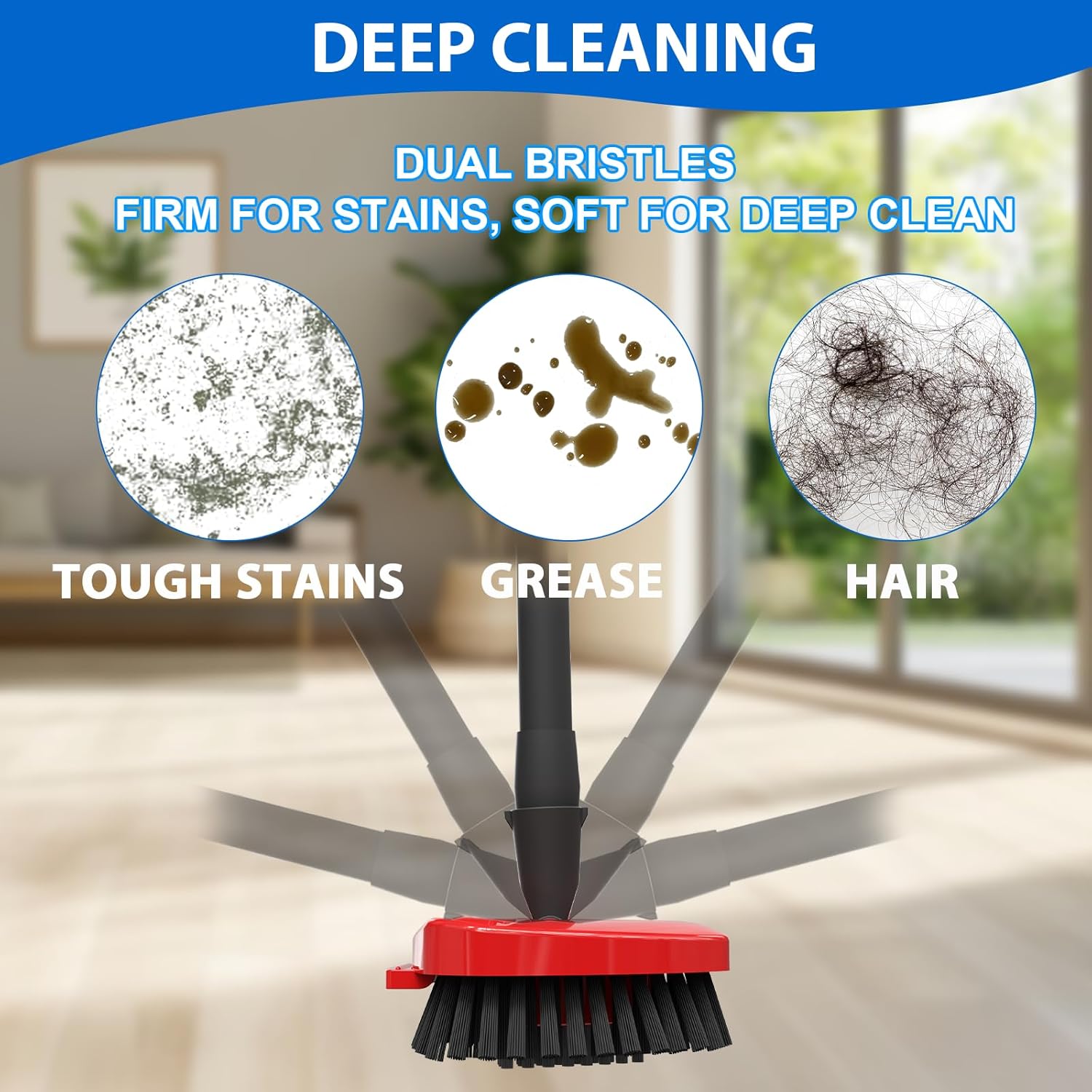 Small Full Bristle Scrub Brush ONLY for O-Cedar RinseClean 2-Tank System thumbnail