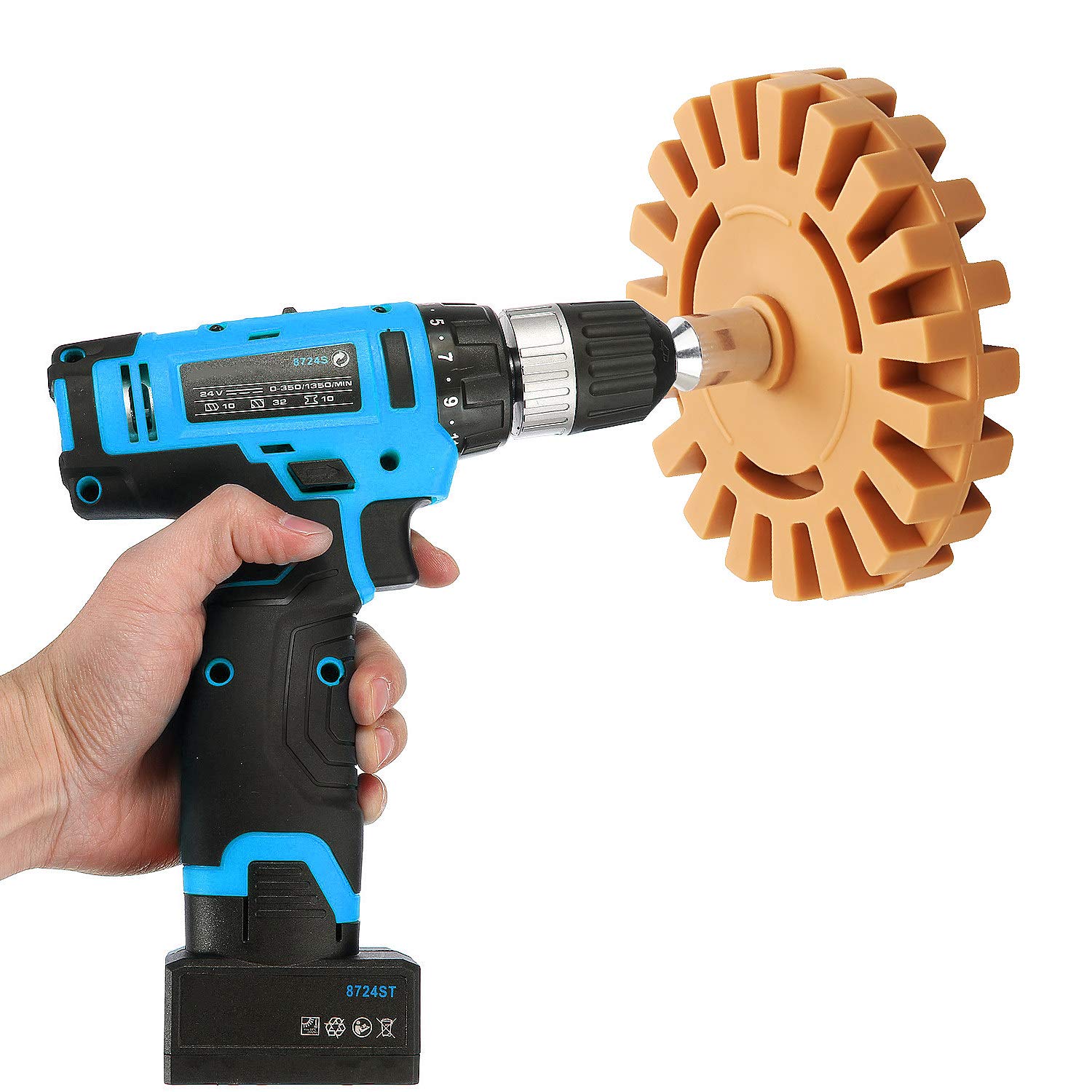 Buy Decal Remover Eraser Wheel 4 Inch Rubber Eraser Wheel